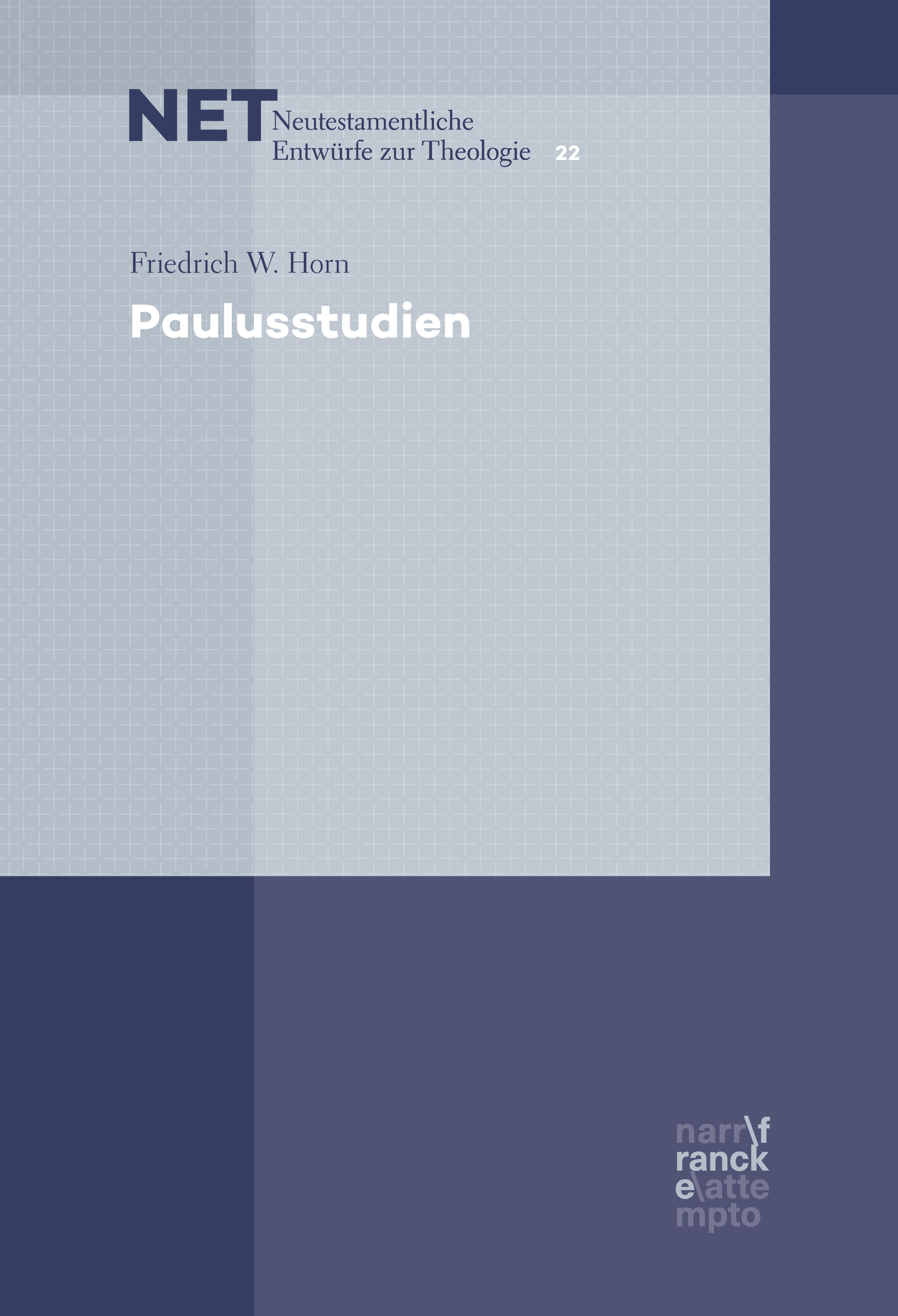 Обложка книги «Paulusstudien»