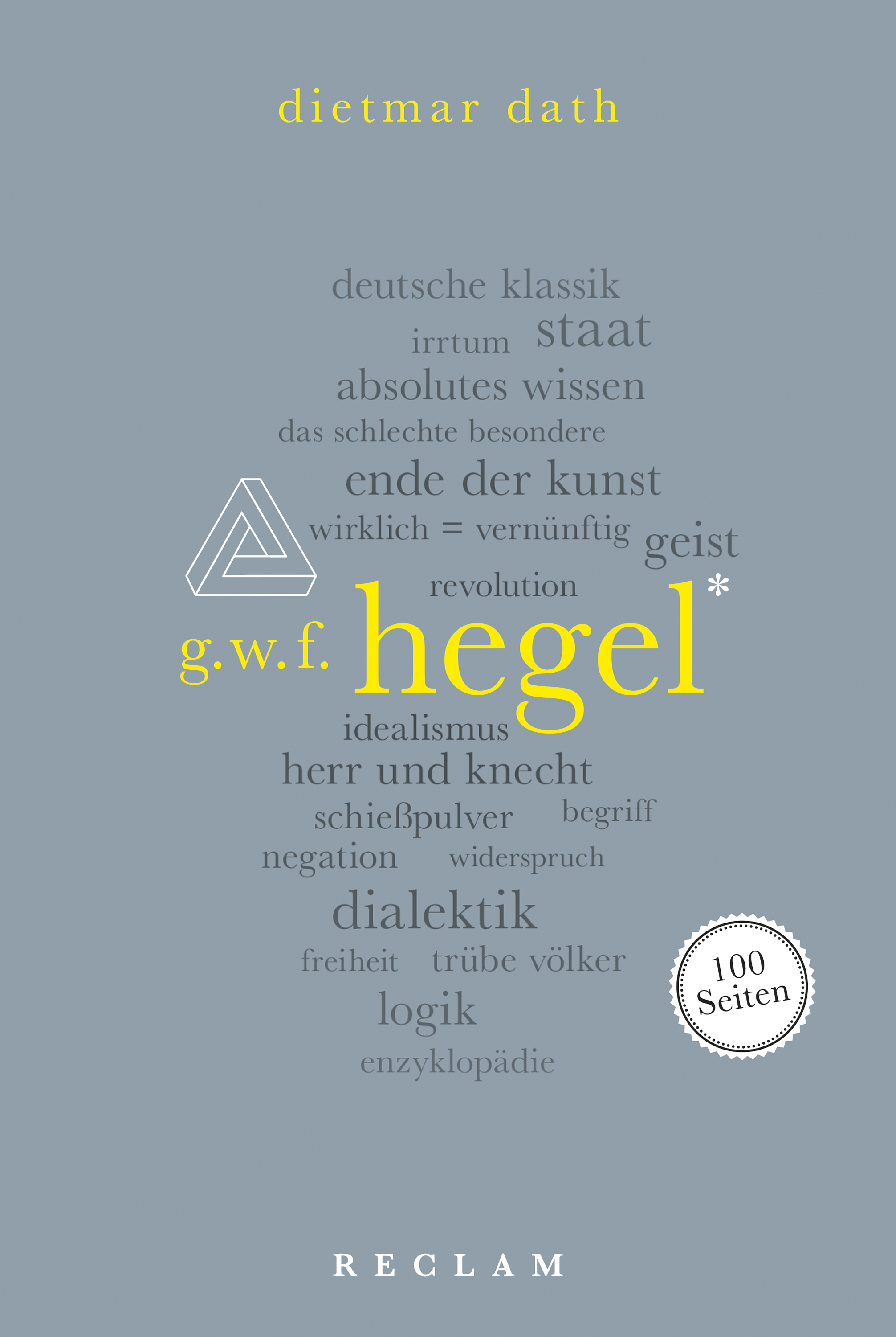 Обложка книги «Hegel. 100 Seiten»