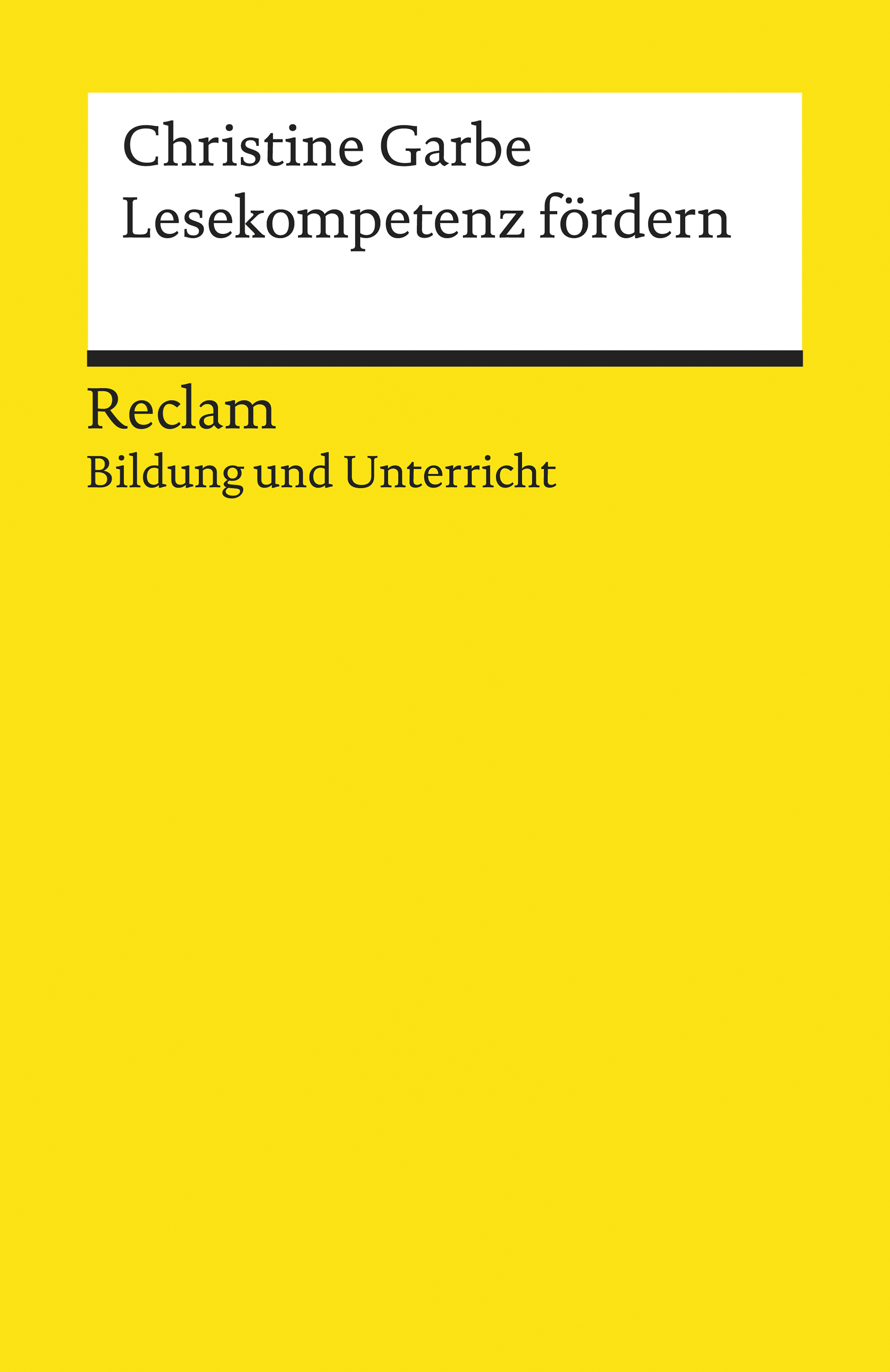 Обложка книги «Lesekompetenz fördern»
