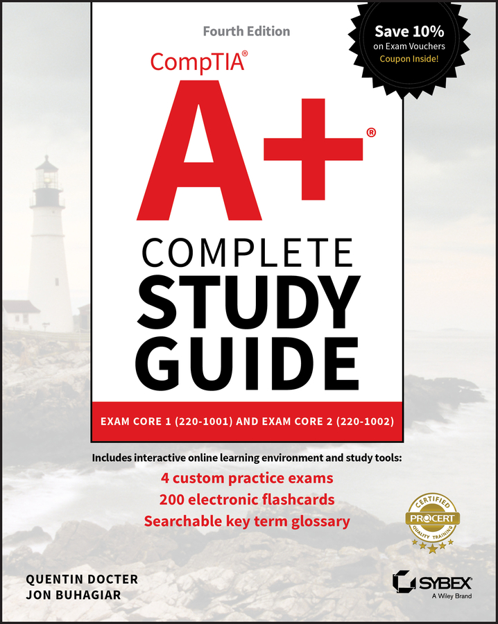 Обложка книги «CompTIA A+ Complete Study Guide»