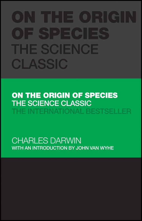 Обложка книги «On the Origin of Species»