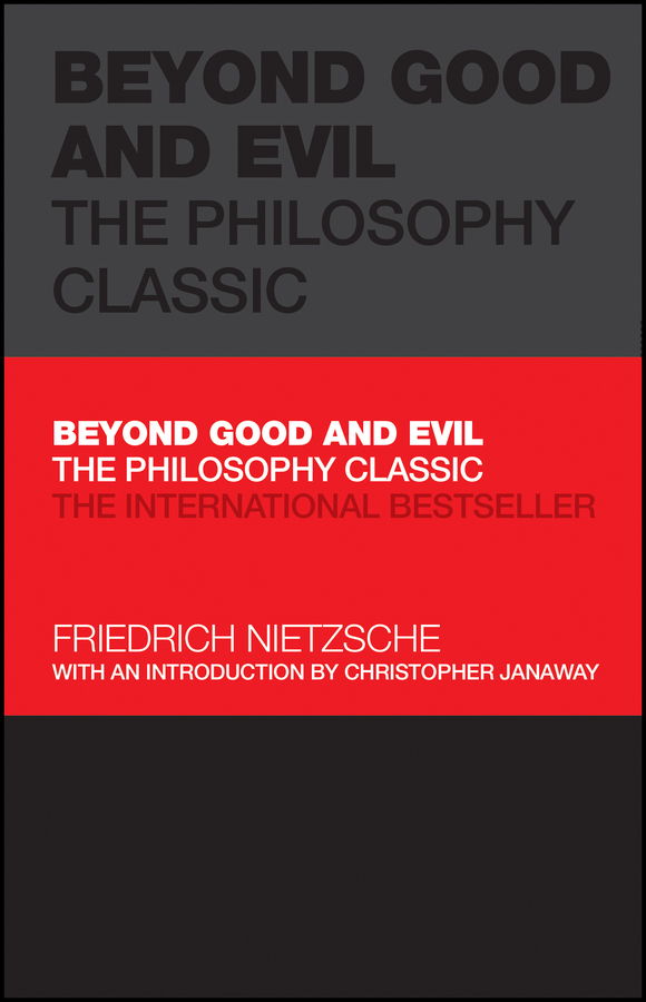 Обложка книги «Beyond Good and Evil»
