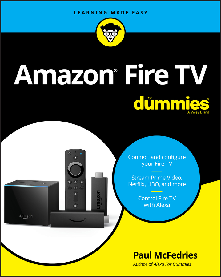Обложка книги «Amazon Fire TV For Dummies»