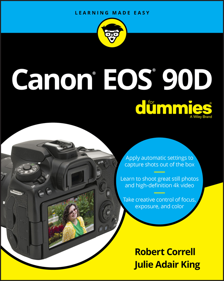 Обложка книги «Canon EOS 90D For Dummies»