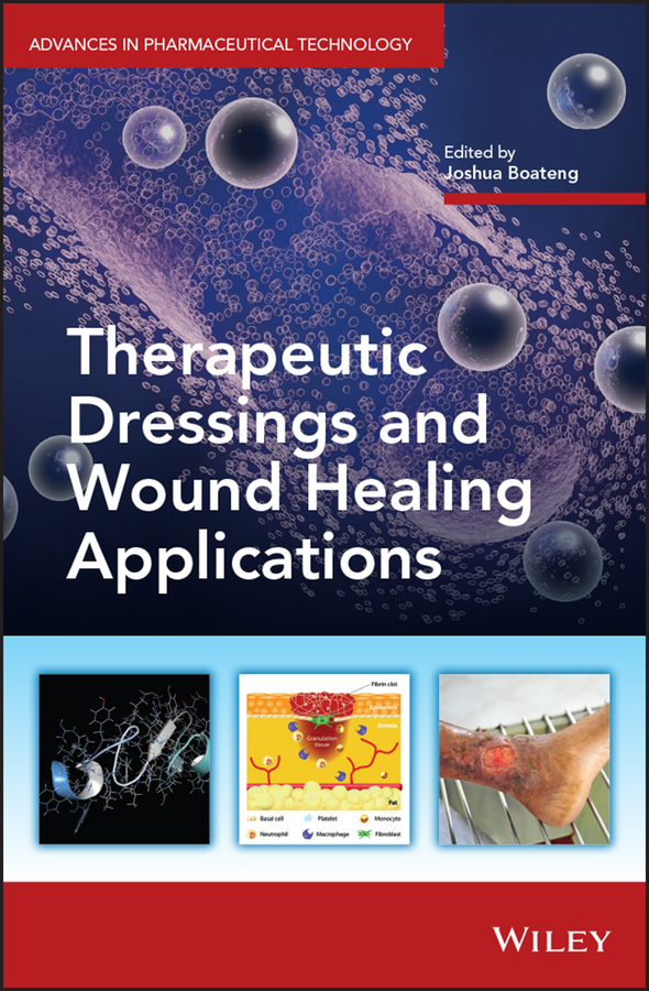 Обложка книги «Therapeutic Dressings and Wound Healing Applications»