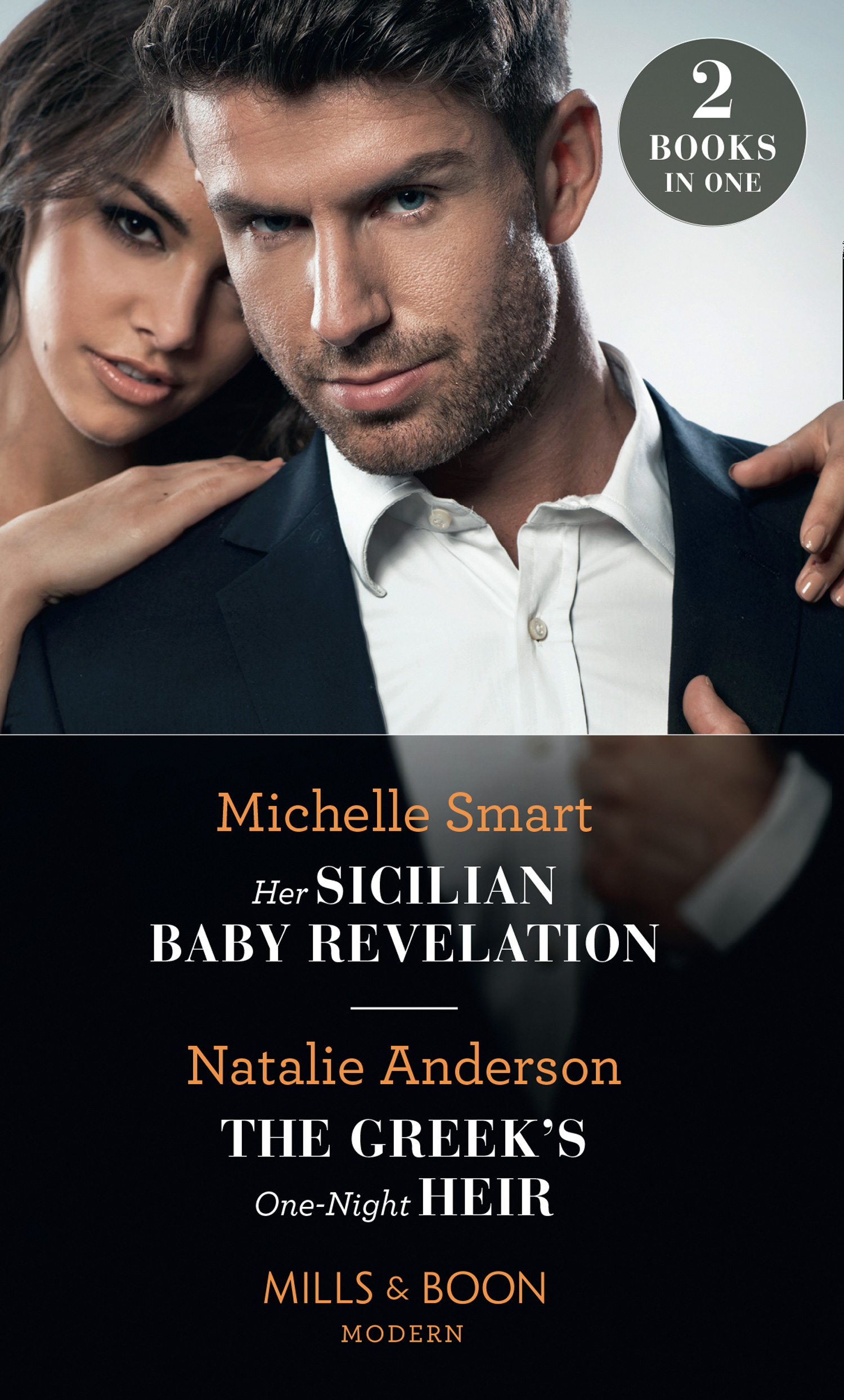 Обложка книги «Her Sicilian Baby Revelation / The Greek's One-Night Heir»
