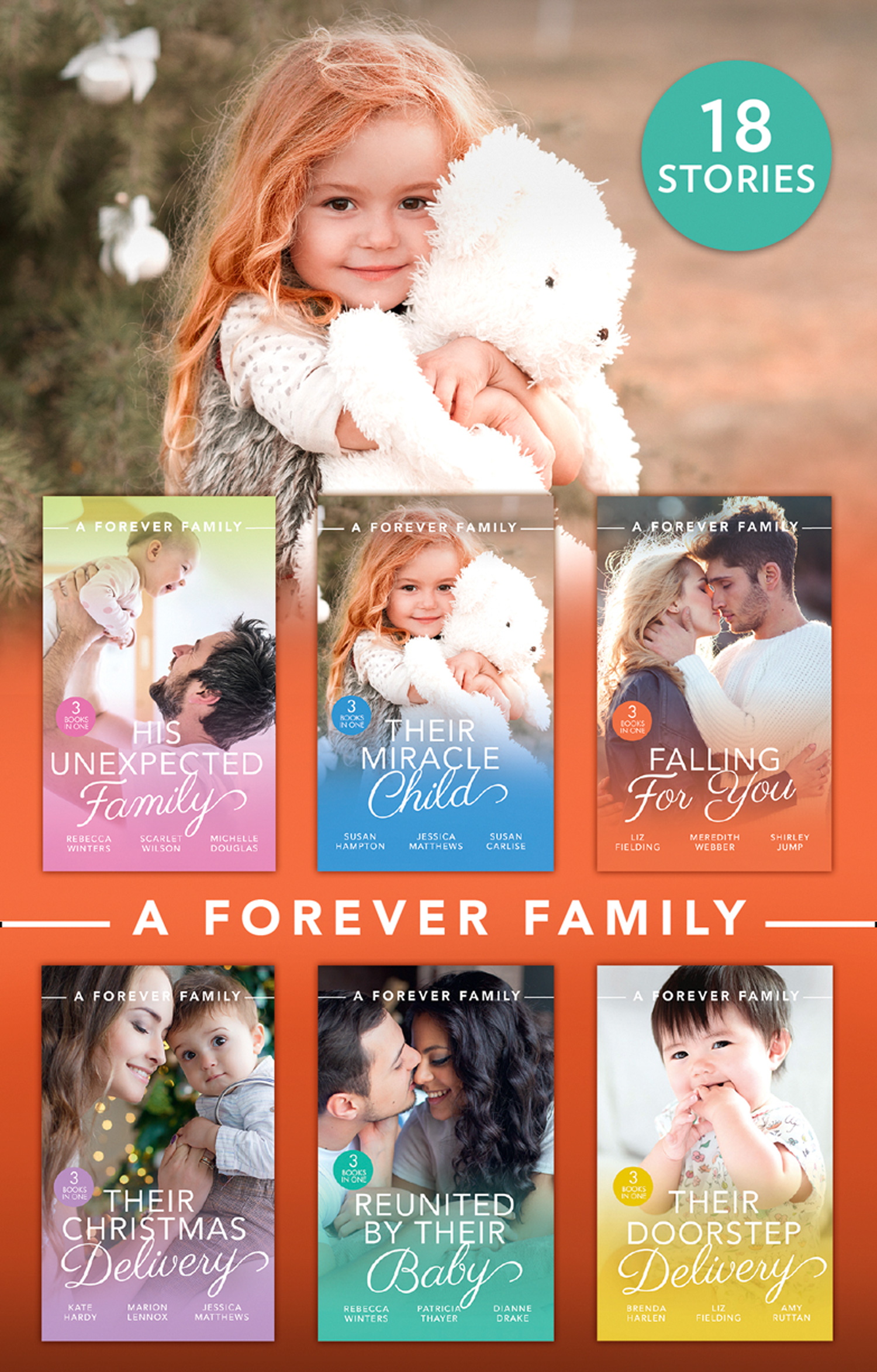 Обложка книги «A Forever Family Collection»