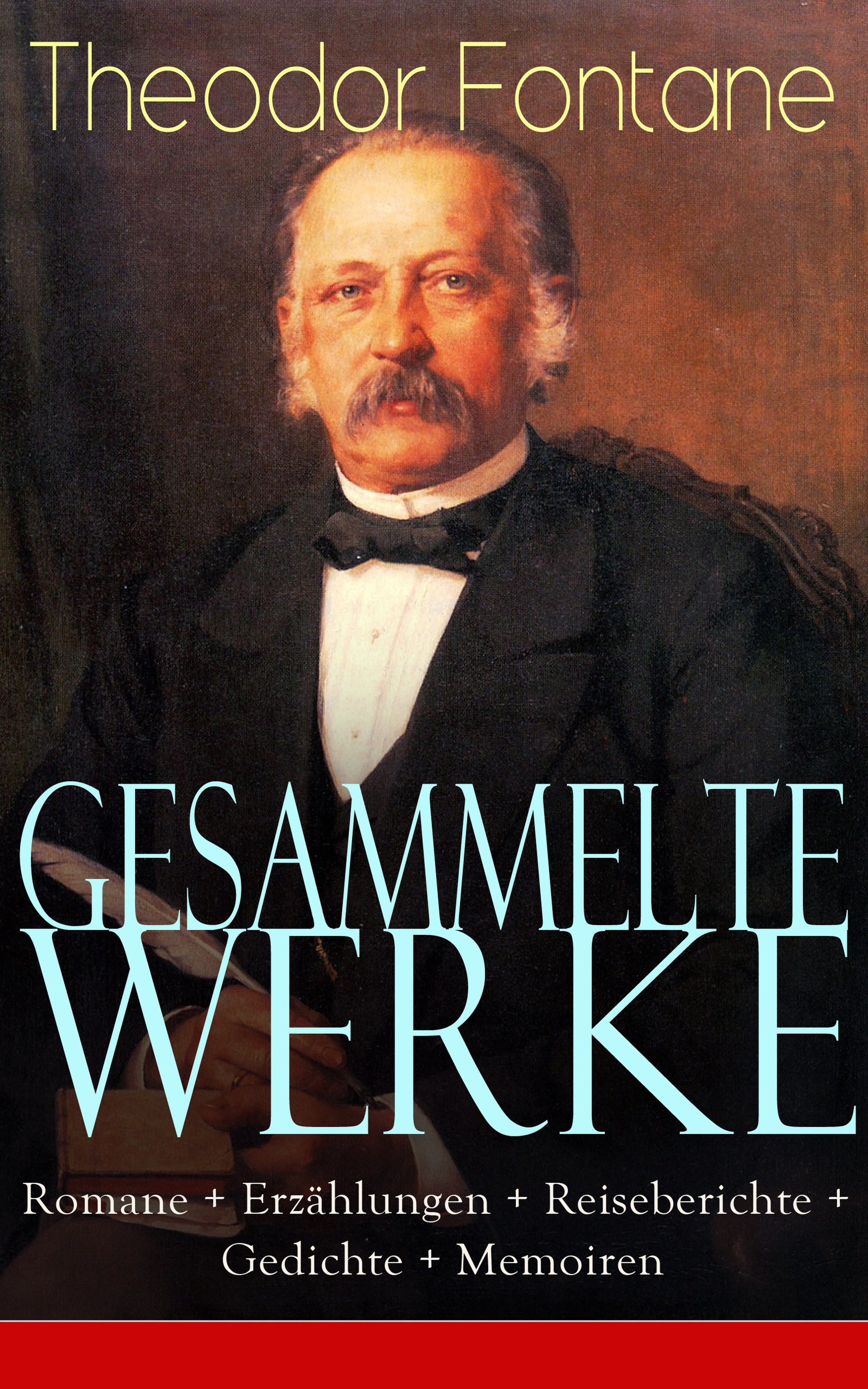 Обложка книги «Gesammelte Werke: Romane + Erzählungen + Reiseberichte + Gedichte + Memoiren»