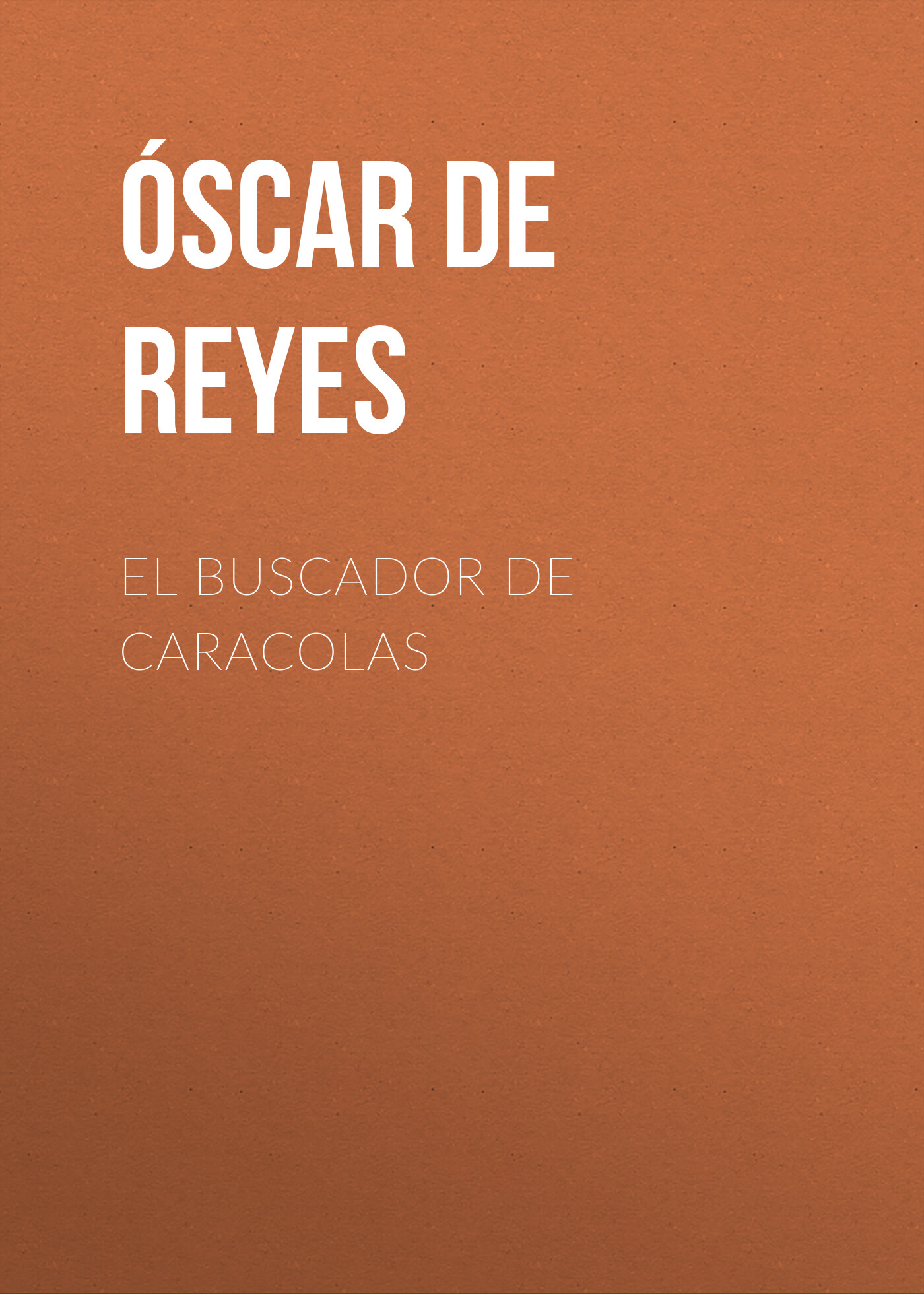 Обложка книги «El buscador de caracolas»