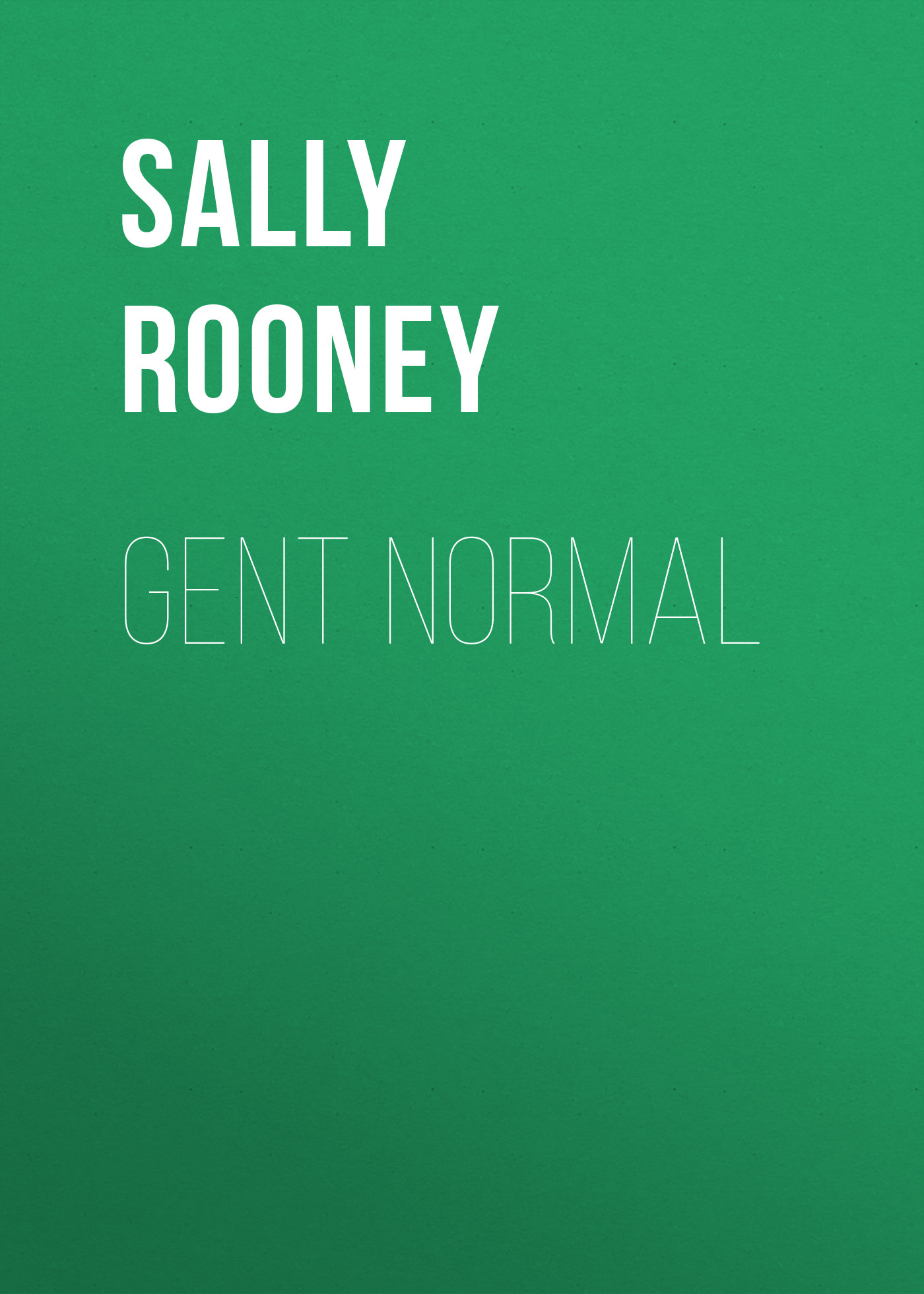 Обложка книги «Gent normal»