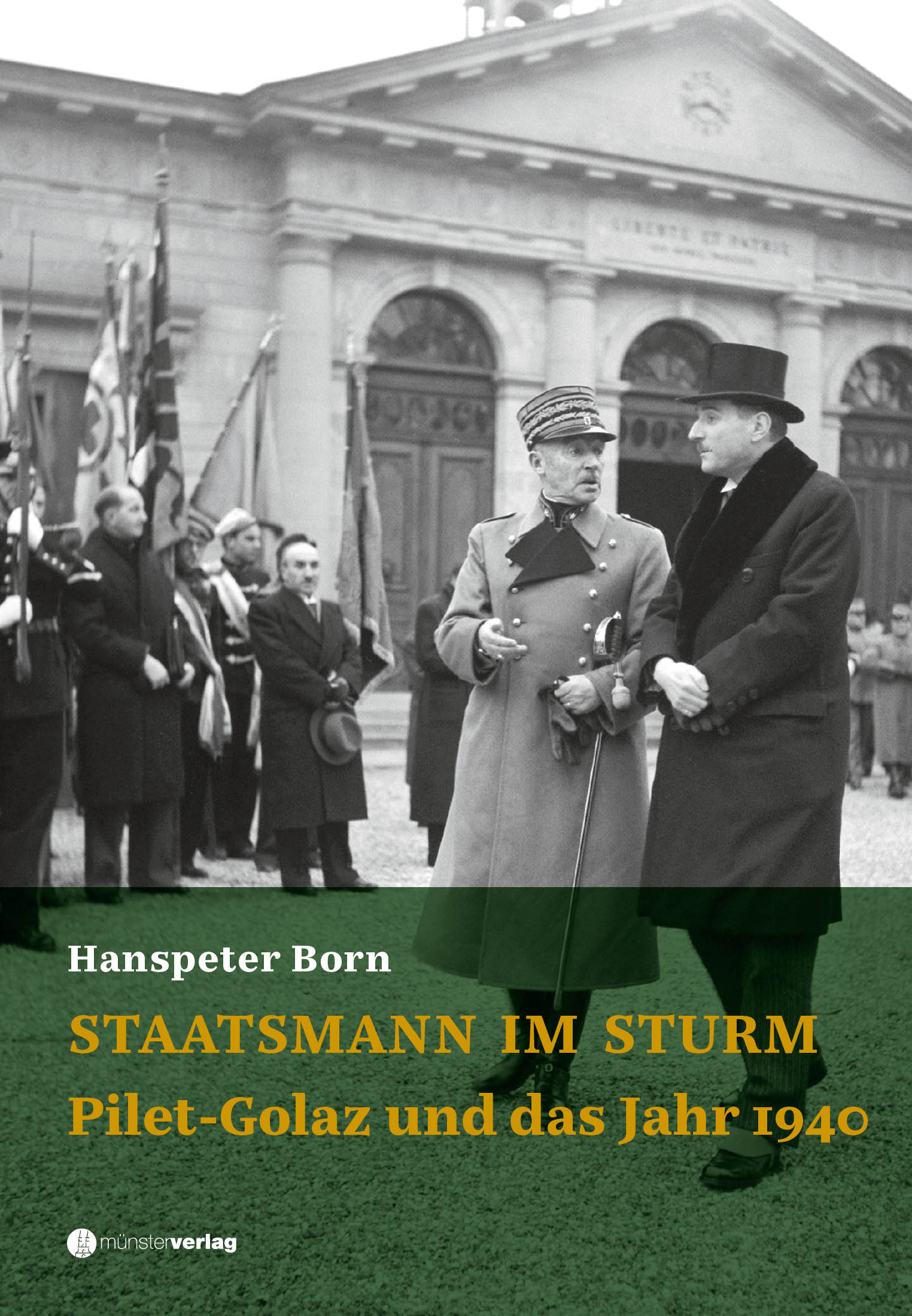 Обложка книги «Staatsmann im Sturm»