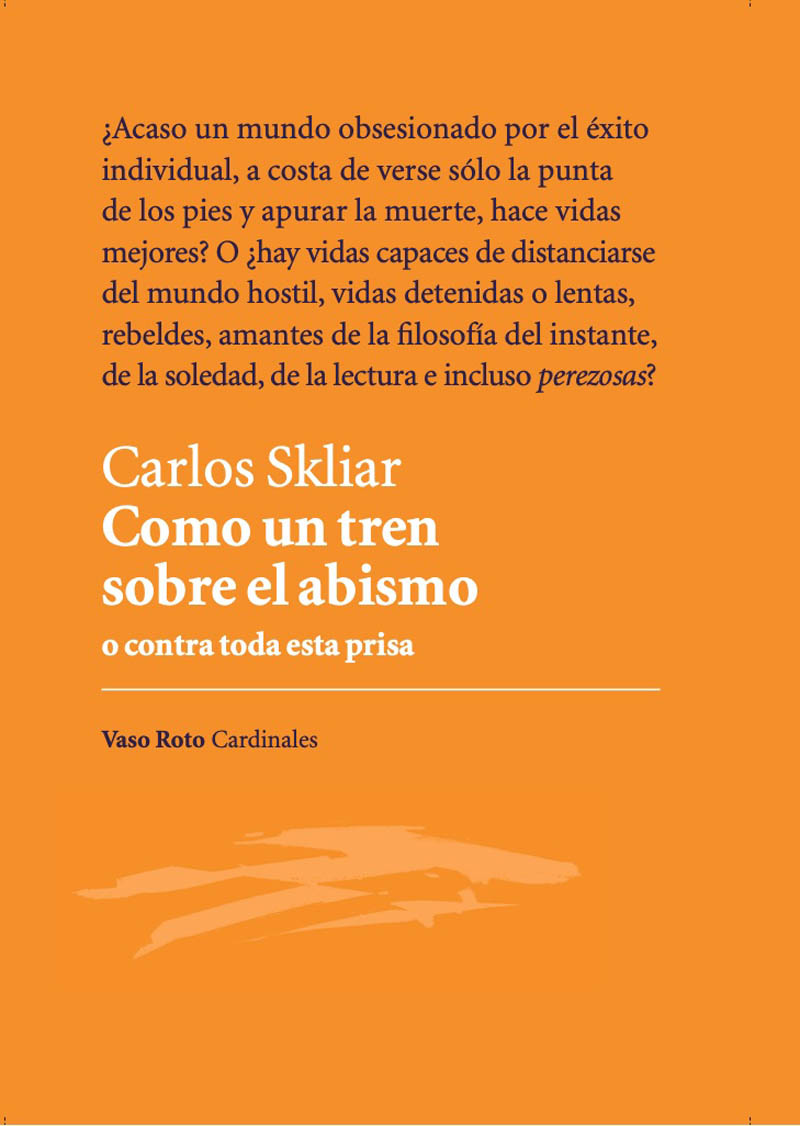 Обложка книги «Como un tren sobre el abismo»