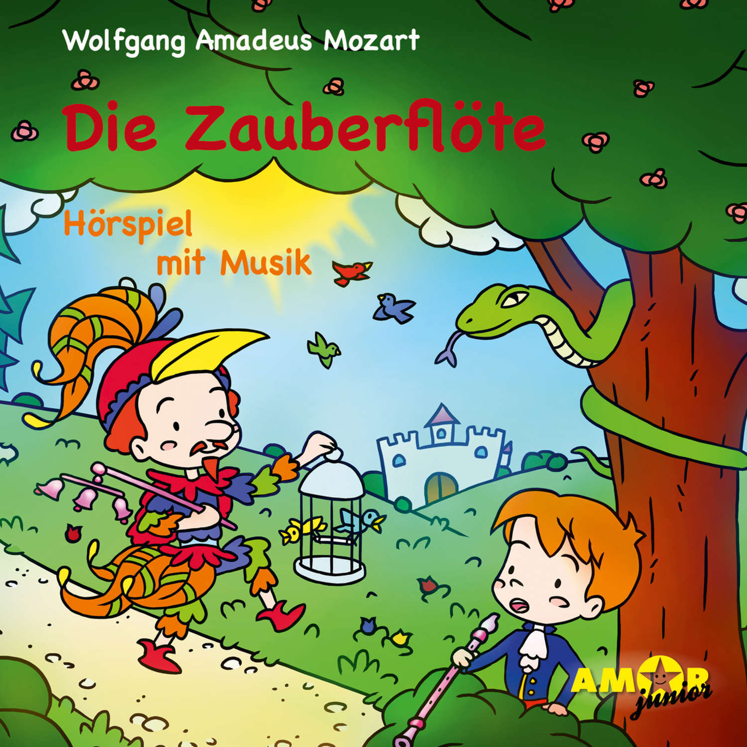 Обложка книги «Die Zauberflöte - Hörspiel mit Musik»