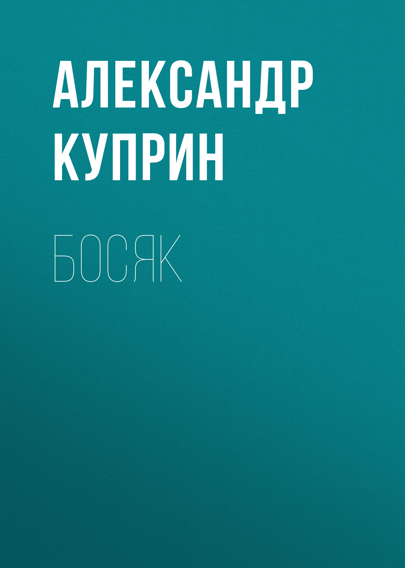 Обложка книги «Босяк»