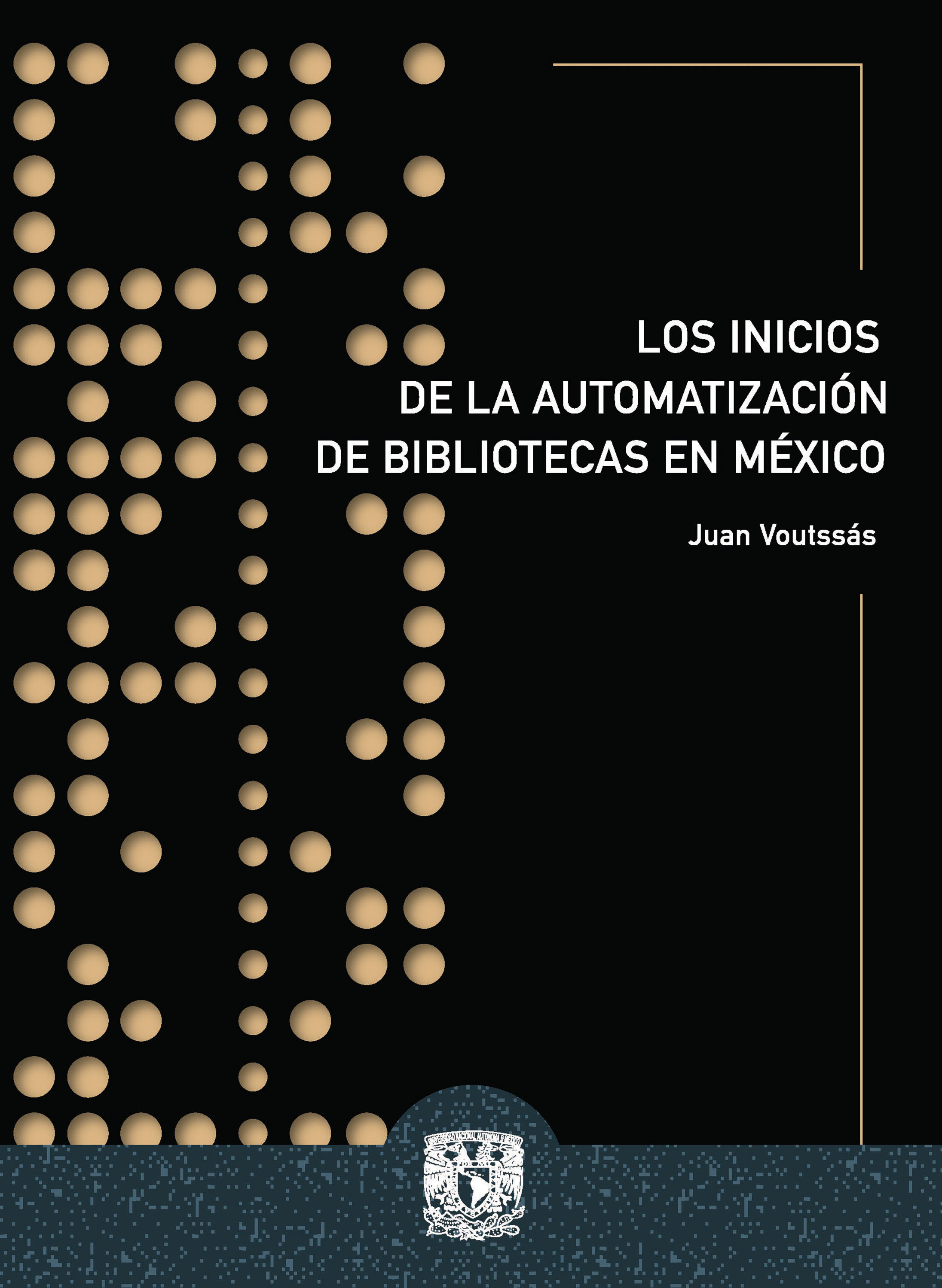 Обложка книги «Los inicios de la automatización de bibliotecas en México»