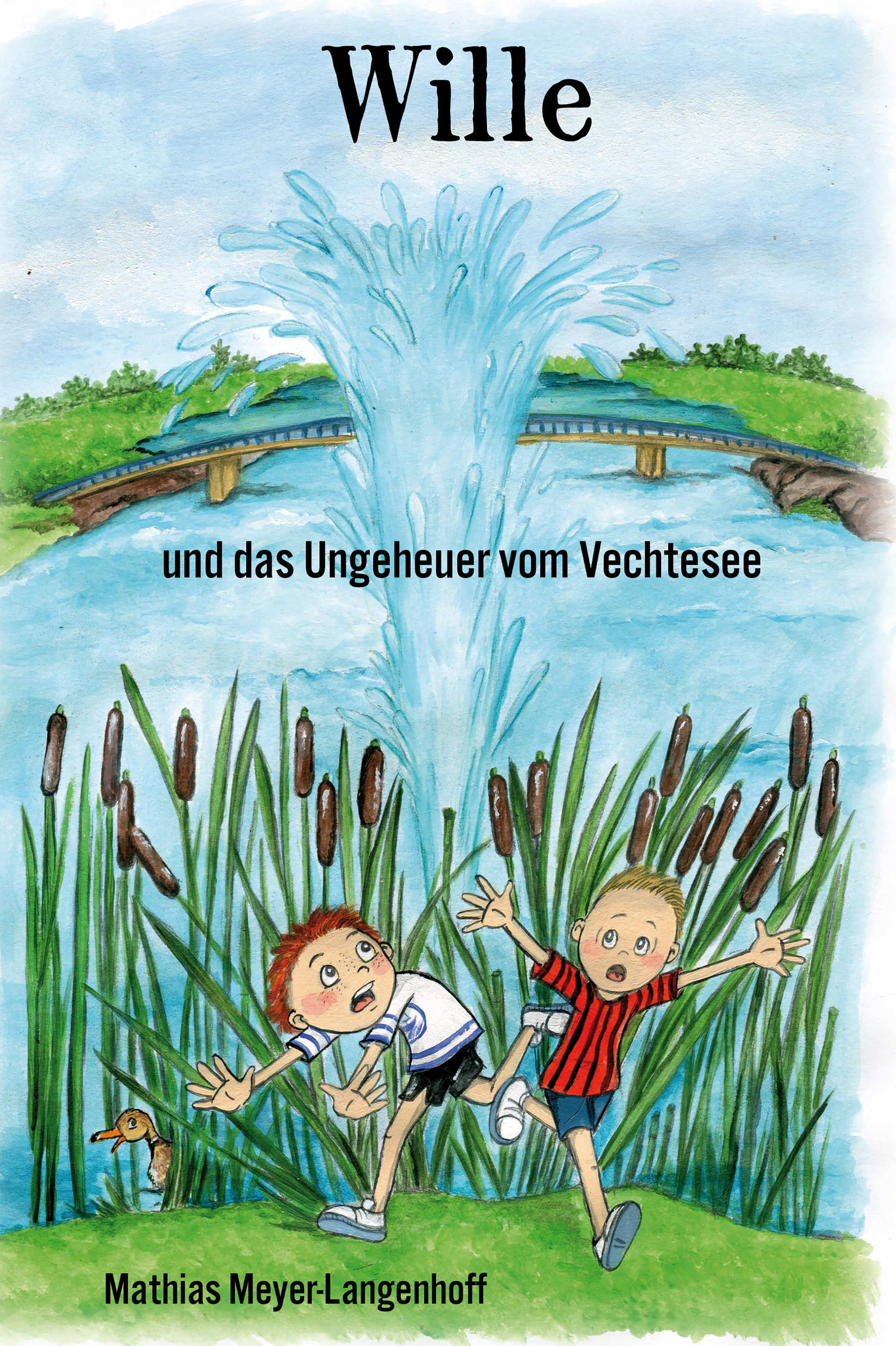 Обложка книги «Wille und das Ungeheuer vom Vechtesee»