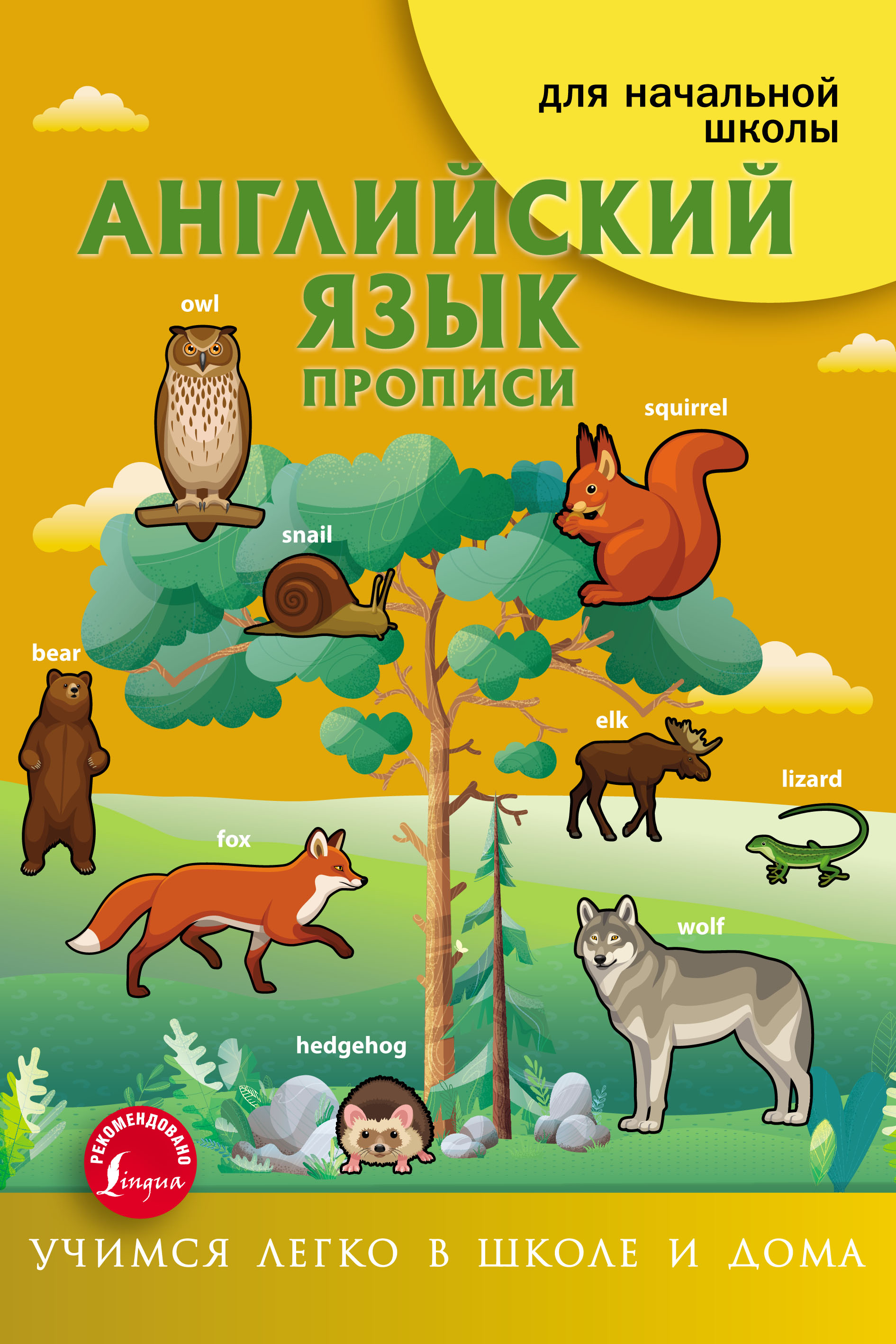 Обложка книги «Английский язык. Прописи»