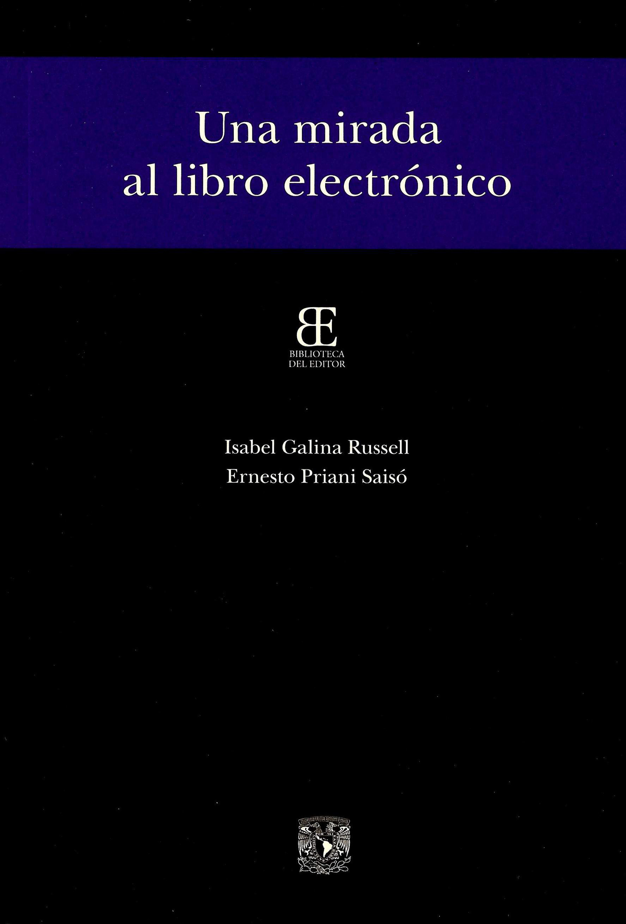 Обложка книги «Una mirada al libro electrónico»