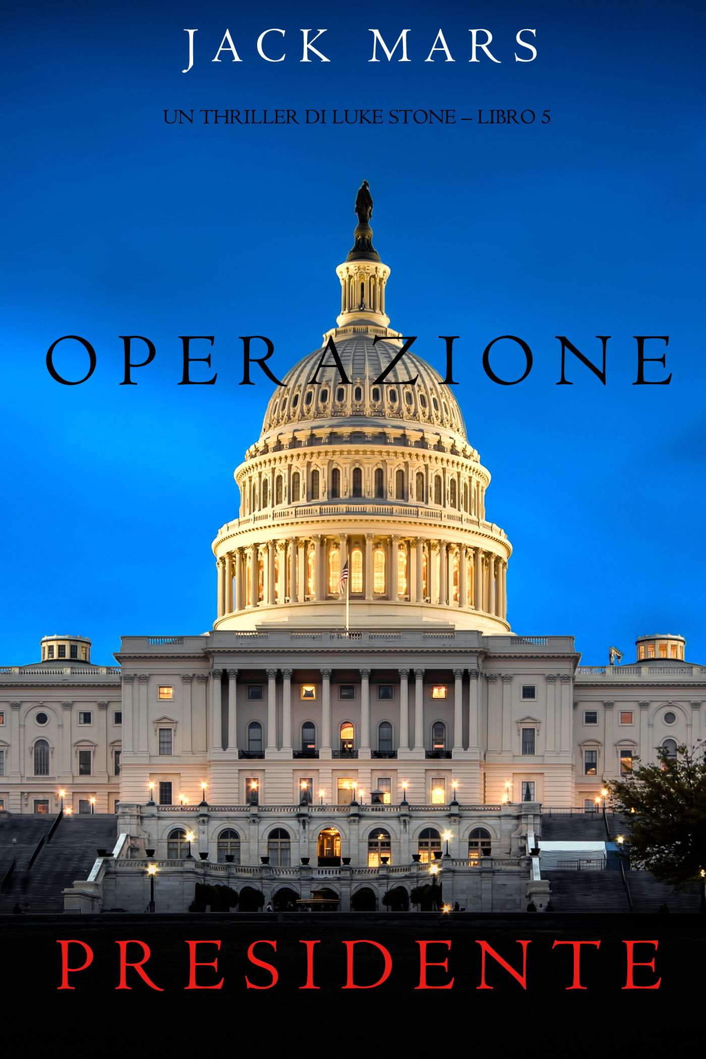 Обложка книги «Operazione Presidente»