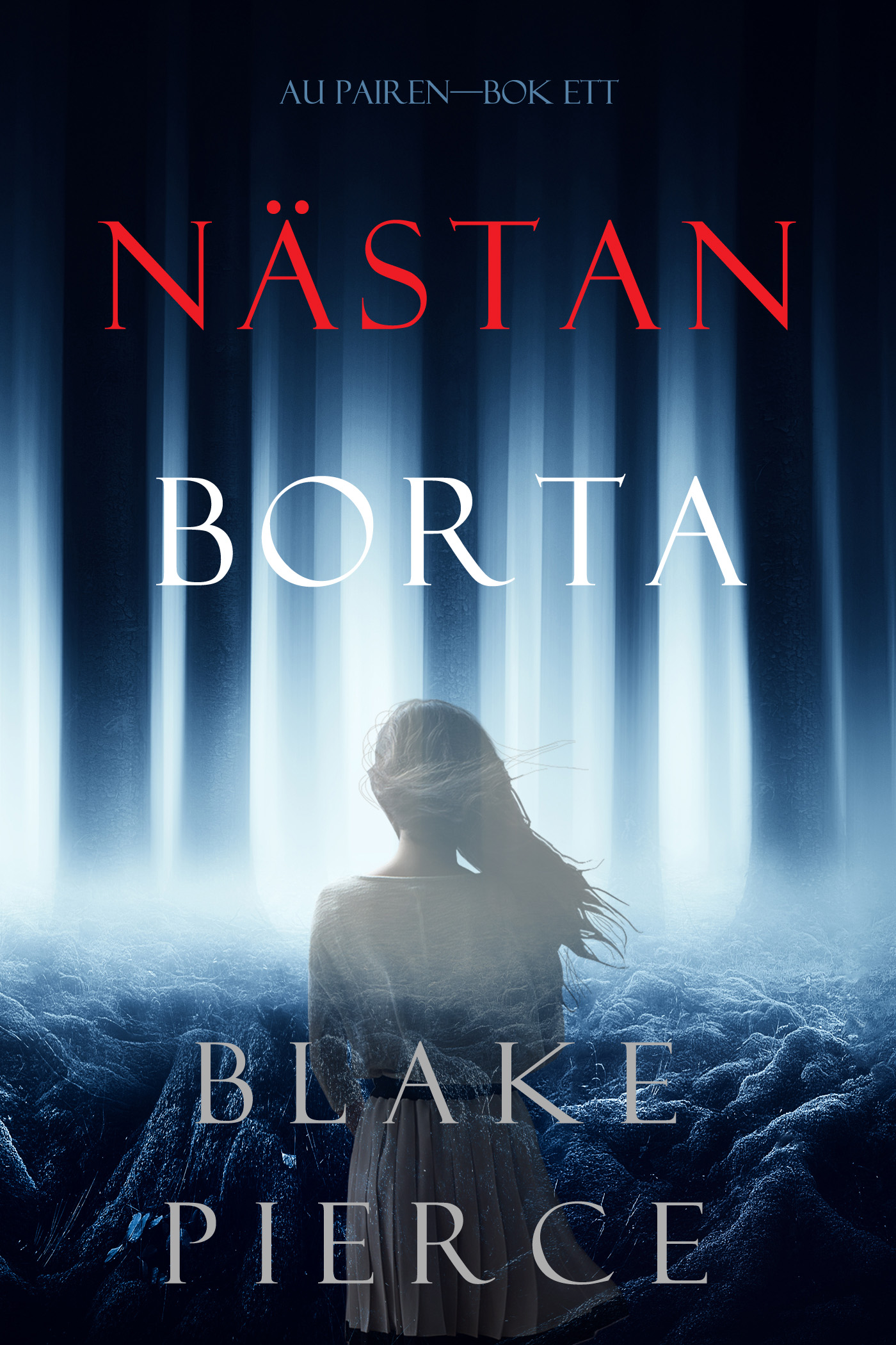 Обложка книги «Nästan borta»