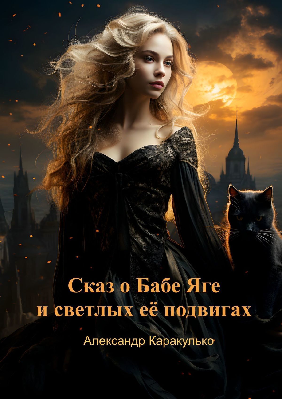 Обложка книги «Сказ о Бабе Яге и светлых её подвигах. Фантастическая сказка для взрослых»