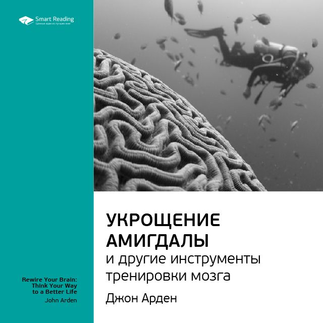 Обложка книги «Ключевые идеи книги: Укрощение амигдалы и другие инструменты тренировки мозга. Джон Арден»