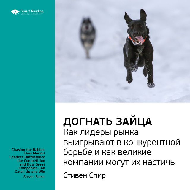 Обложка книги «Ключевые идеи книги: Догнать зайца. Как лидеры рынка выигрывают в конкурентной борьбе и как великие компании могут их настичь. Стивен Спир»