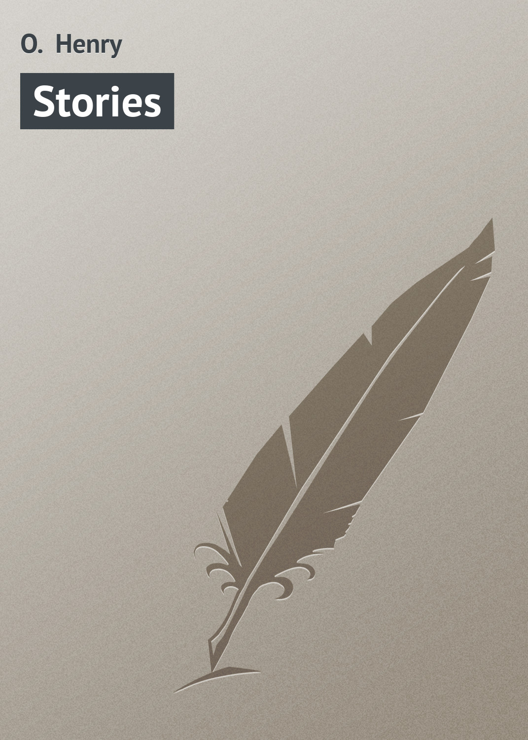 Обложка книги «Stories»