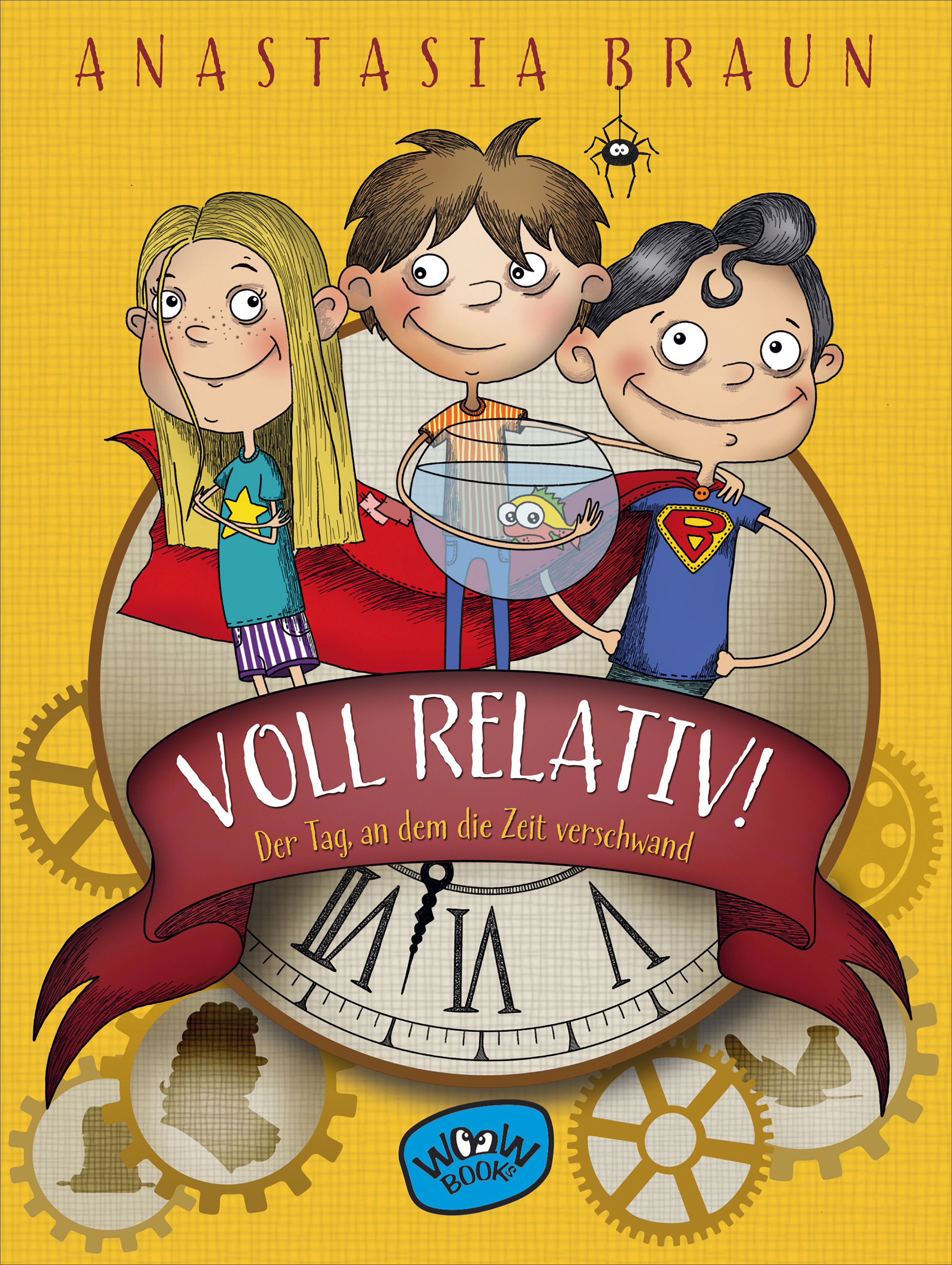 Обложка книги «Voll relativ! Der Tag, an dem die Zeit verschwand»