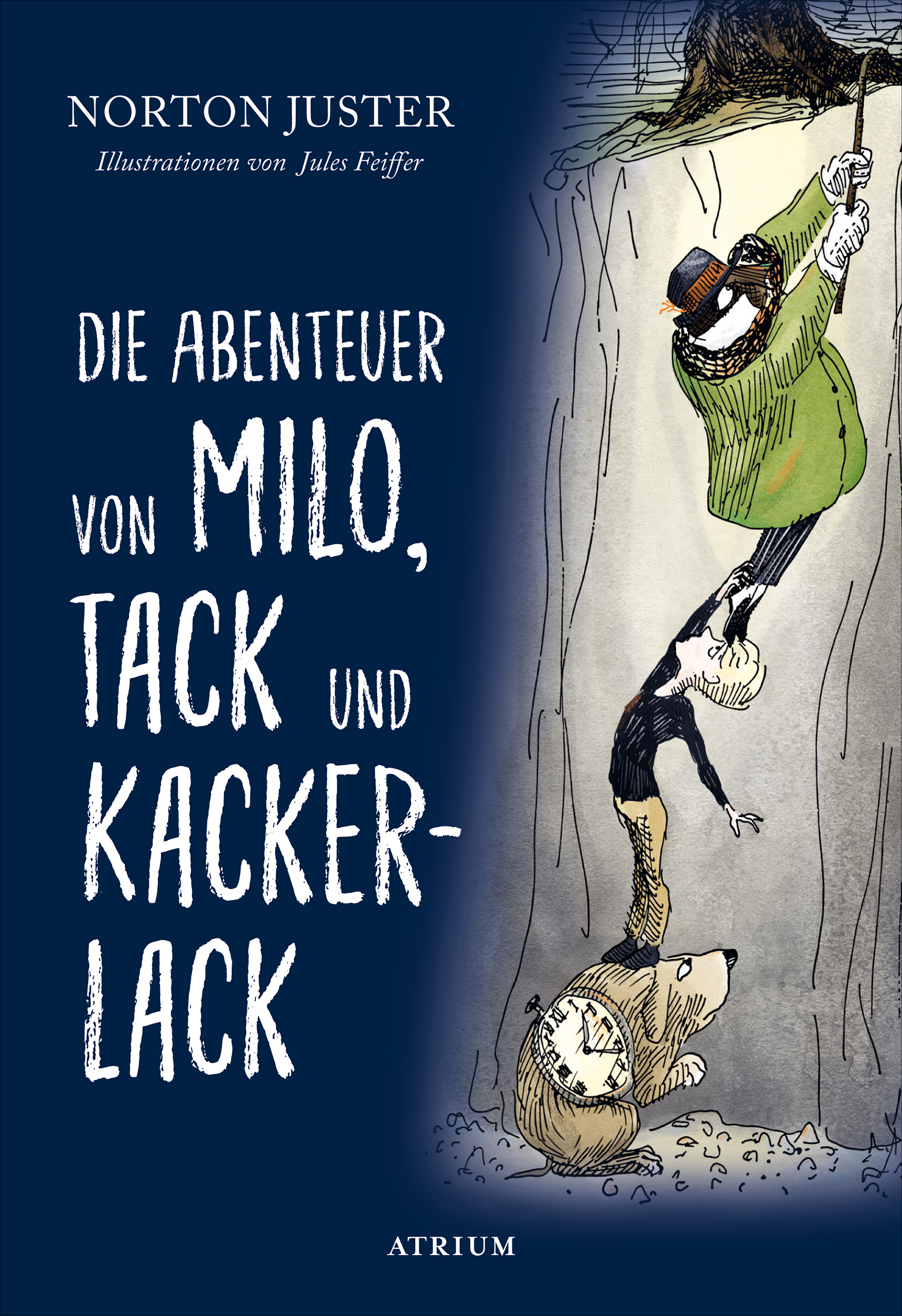 Обложка книги «Die Abenteuer von Milo, Tack und Kackerlack»