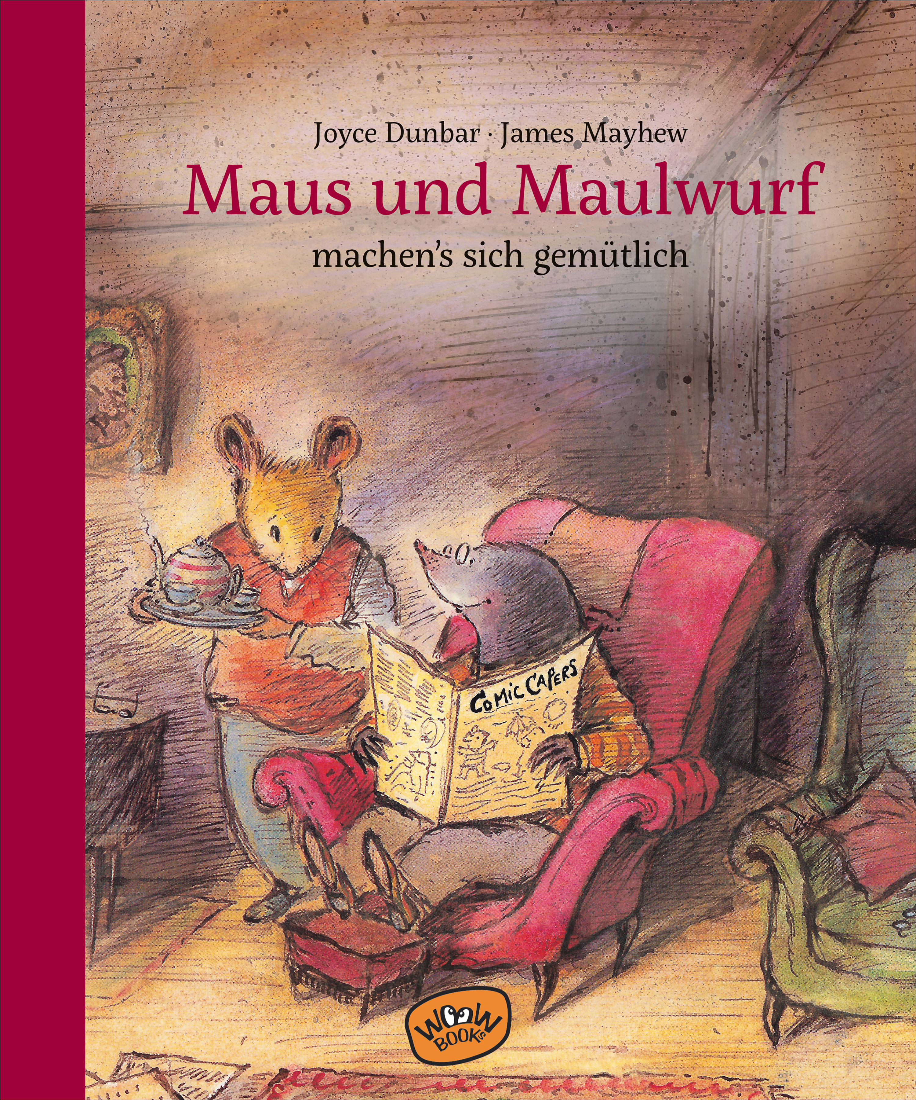 Обложка книги «Maus und Maulwurf machen sich's gemütlich (Bd. 2)»