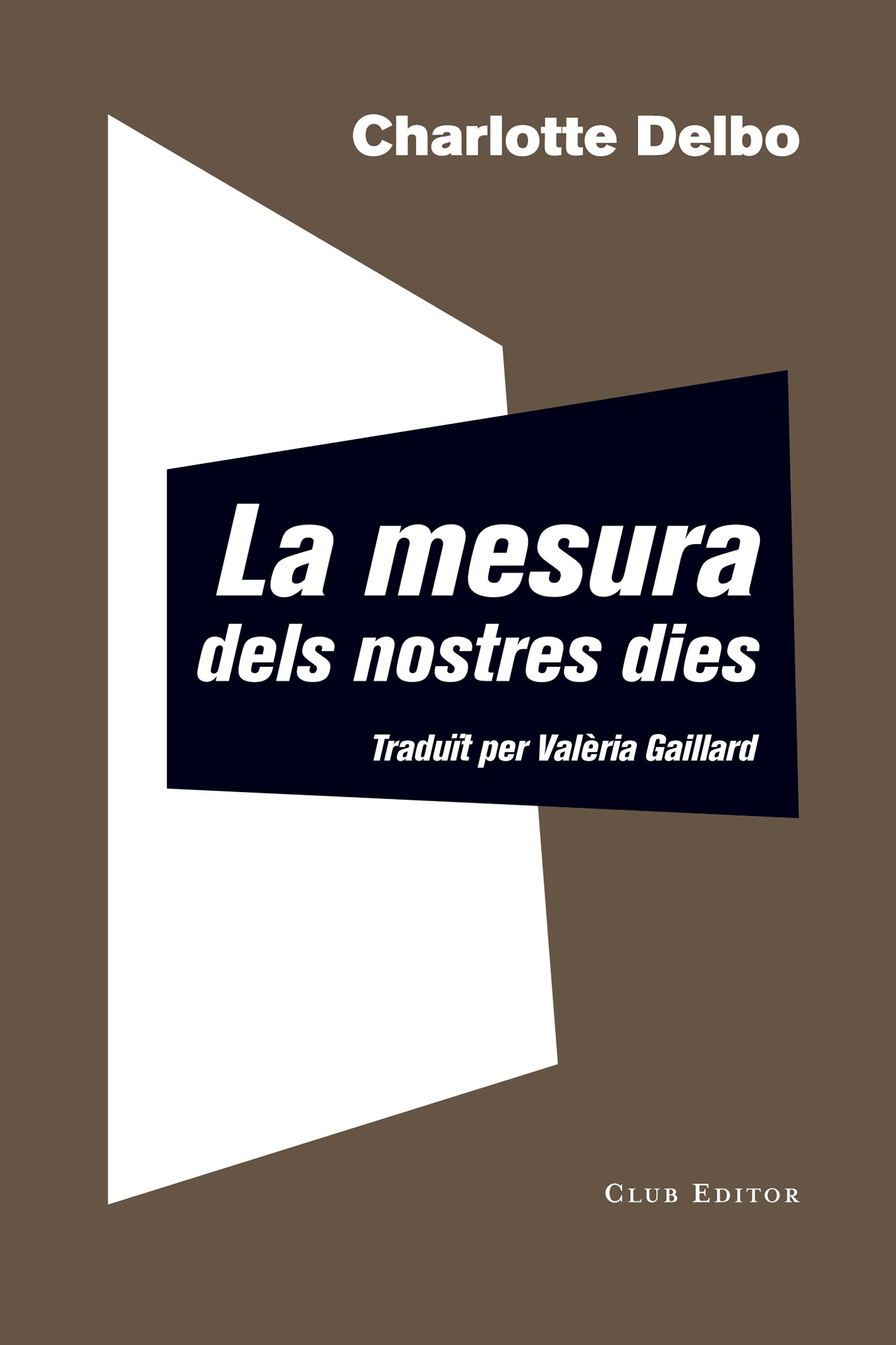 Обложка книги «La mesura dels nostres dies»