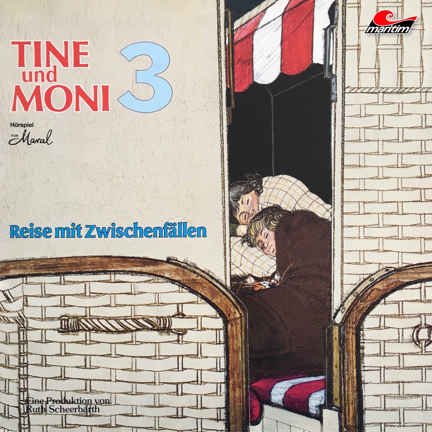 Обложка книги «Tine und Moni, Folge 3: Reise mit Zwischenfällen»