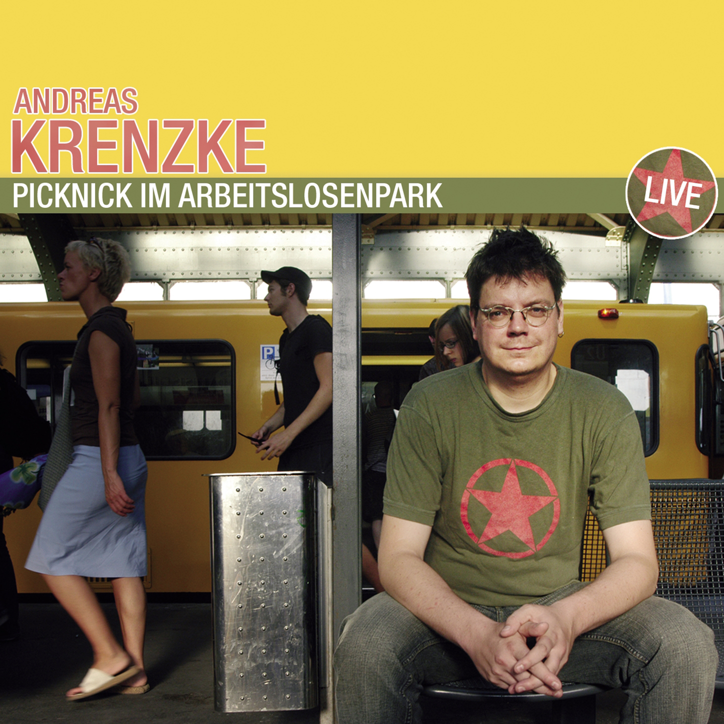 Обложка книги «Andreas Krenzke, Picknick im Arbeitslosenpark»
