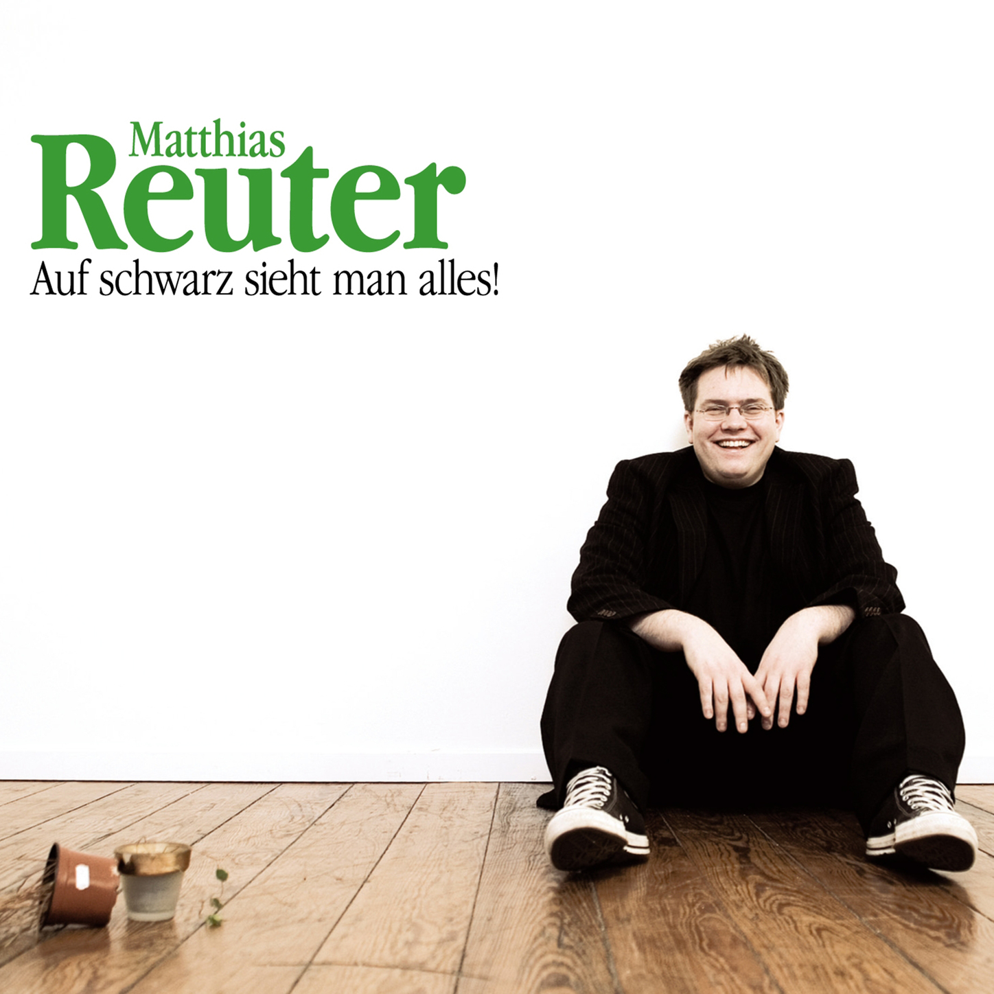 Обложка книги «Matthias Reuter, Auf schwarz sieht man alles!»