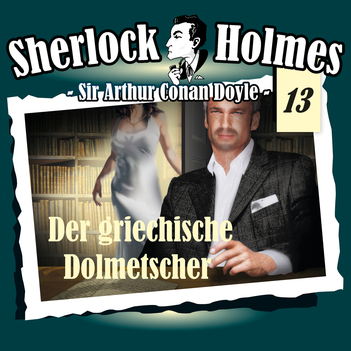 Обложка книги «Sherlock Holmes, Die Originale, Fall 13: Der griechische Dolmetscher»