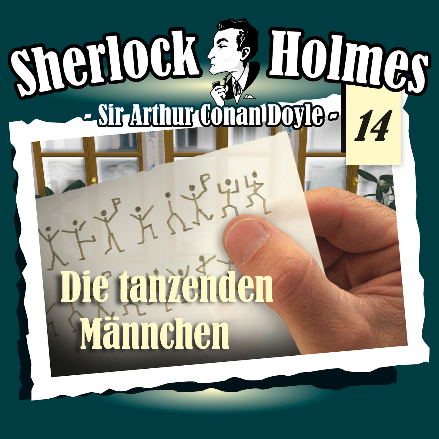 Обложка книги «Sherlock Holmes, Die Originale, Fall 14: Die tanzenden Männchen»
