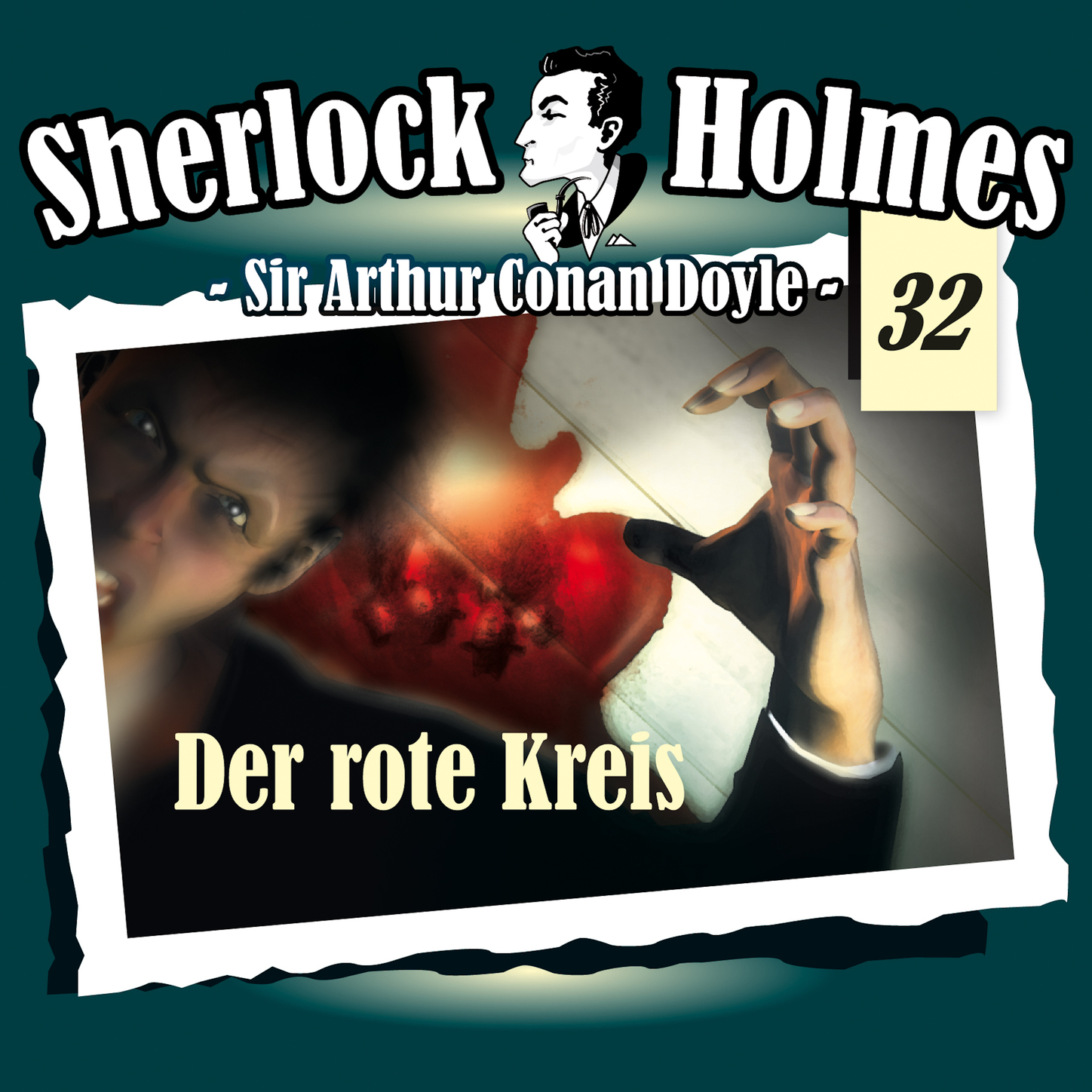 Обложка книги «Sherlock Holmes, Die Originale, Fall 32: Der rote Kreis»