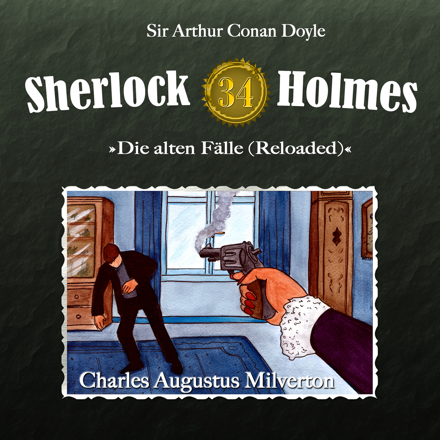 Обложка книги «Sherlock Holmes, Die alten Fälle (Reloaded), Fall 34: Charles Augustus Milverton»