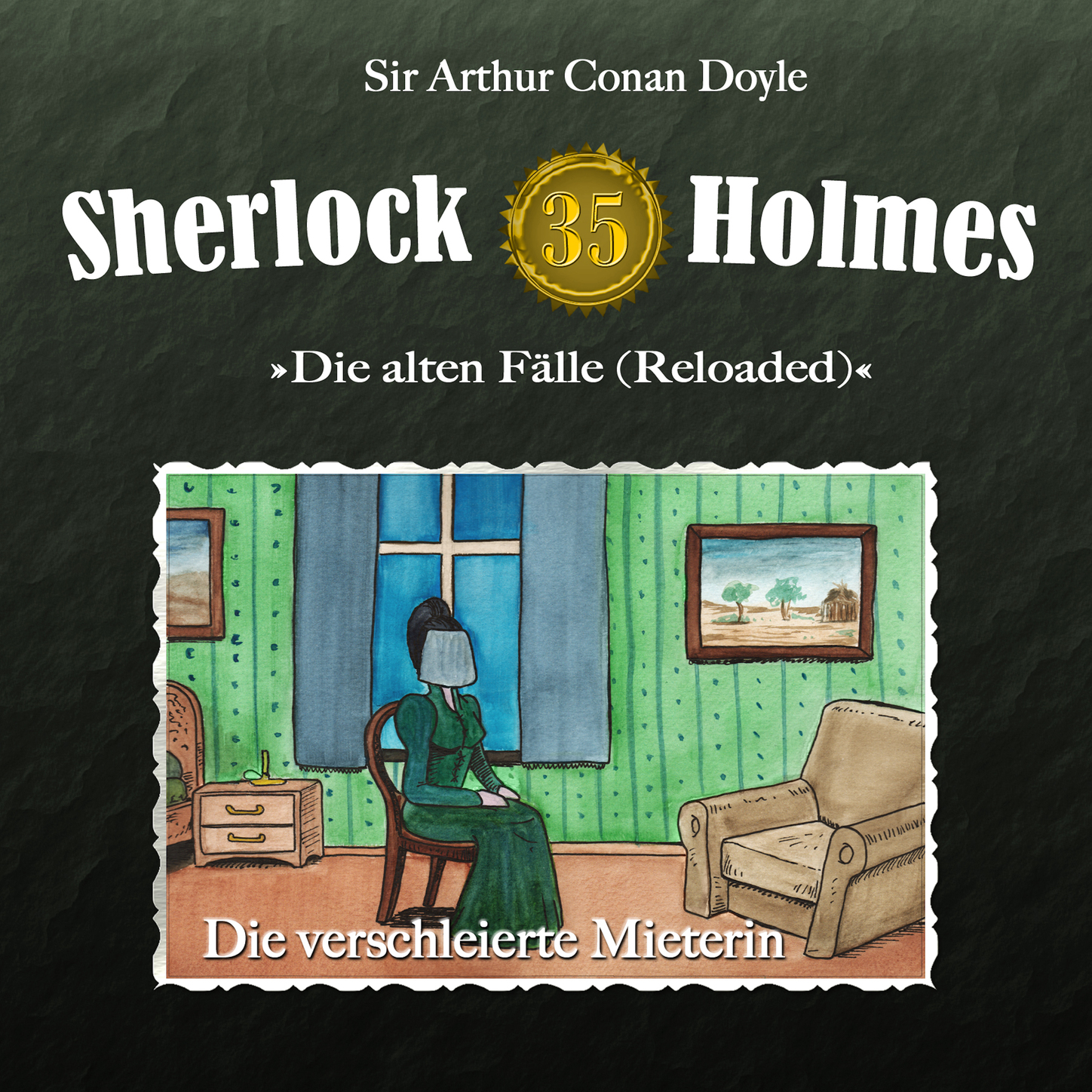 Обложка книги «Sherlock Holmes, Die alten Fälle (Reloaded), Fall 35: Die verschleierte Mieterin»