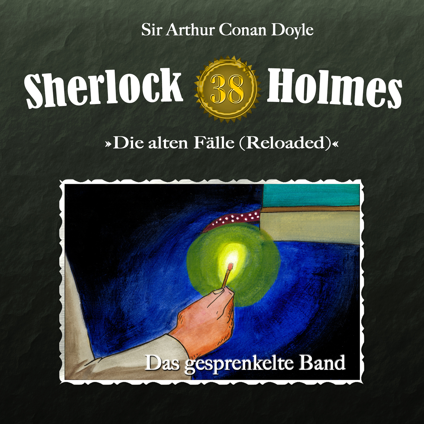 Обложка книги «Sherlock Holmes, Die alten Fälle (Reloaded), Fall 38: Das gesprenkelte Band»
