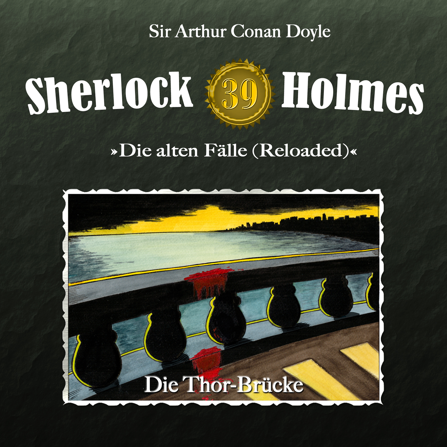 Обложка книги «Sherlock Holmes, Die alten Fälle (Reloaded), Fall 39: Die Thor-Brücke»