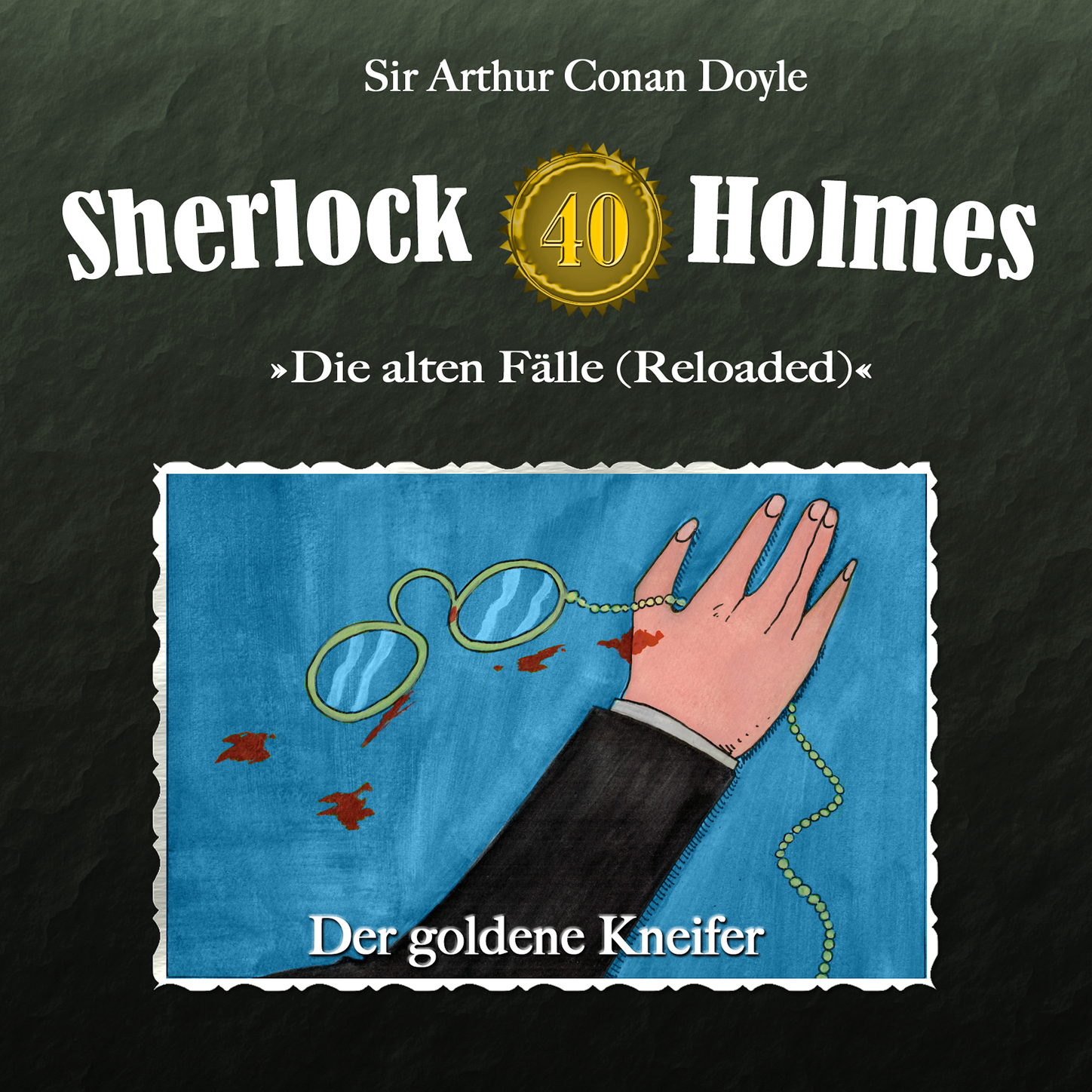 Обложка книги «Sherlock Holmes, Die alten Fälle (Reloaded), Fall 40: Der goldene Kneifer»