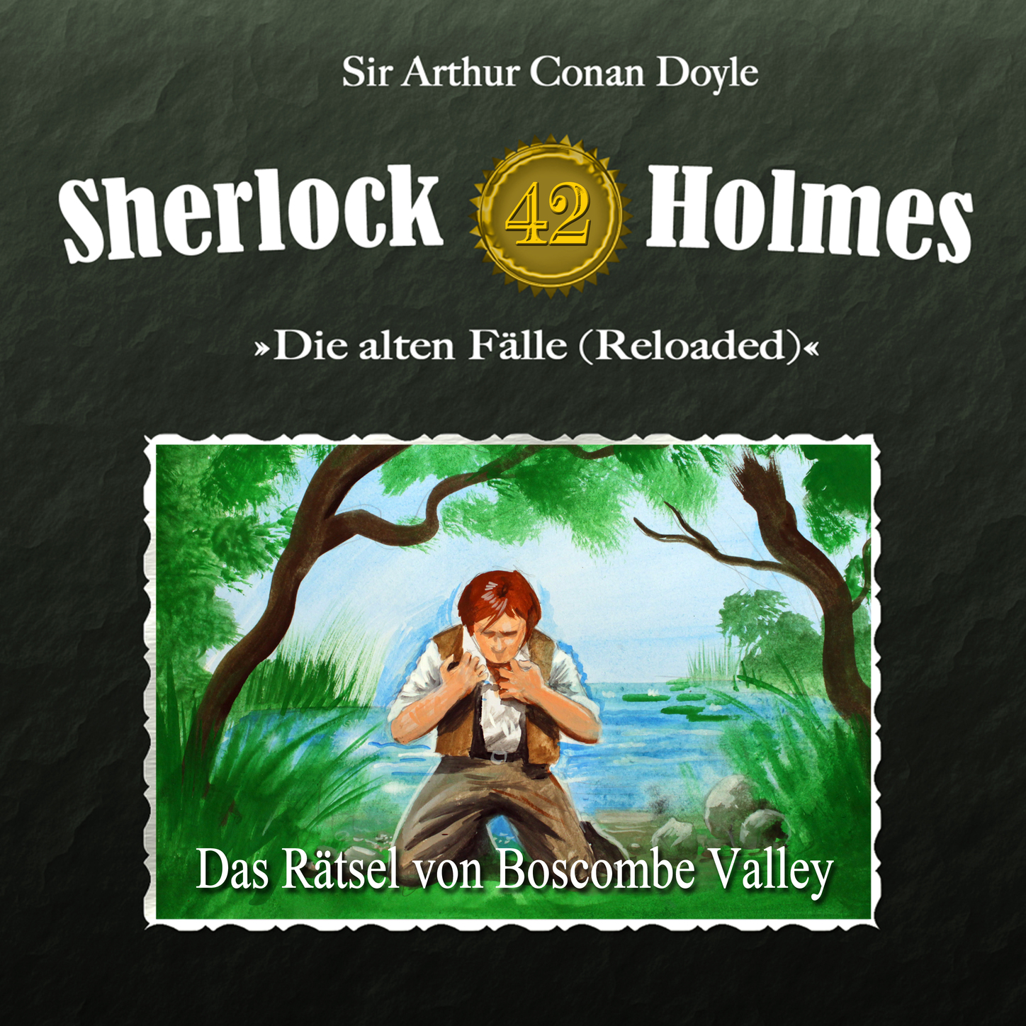 Обложка книги «Sherlock Holmes, Die alten Fälle (Reloaded), Fall 42: Das Rätsel von Boscombe Valley»