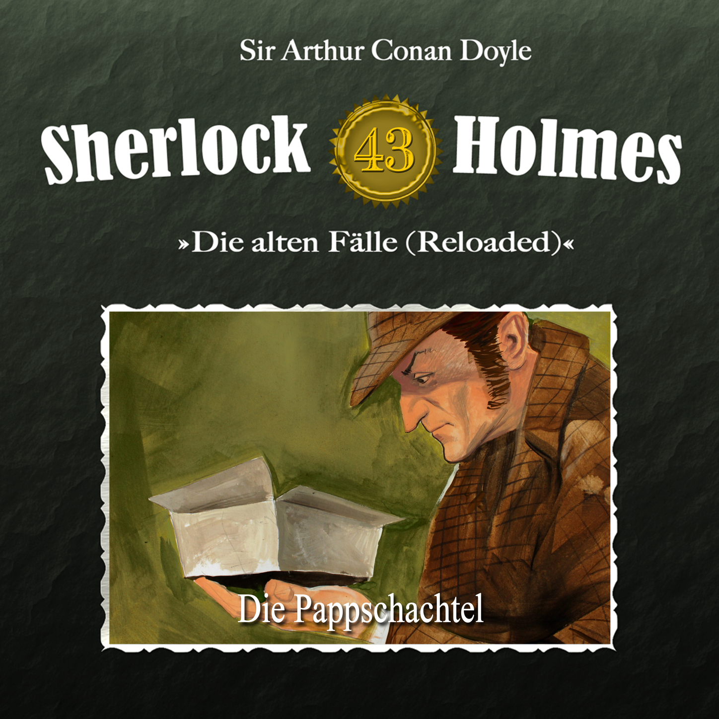 Обложка книги «Sherlock Holmes, Die alten Fälle (Reloaded), Fall 43: Die Pappschachtel»