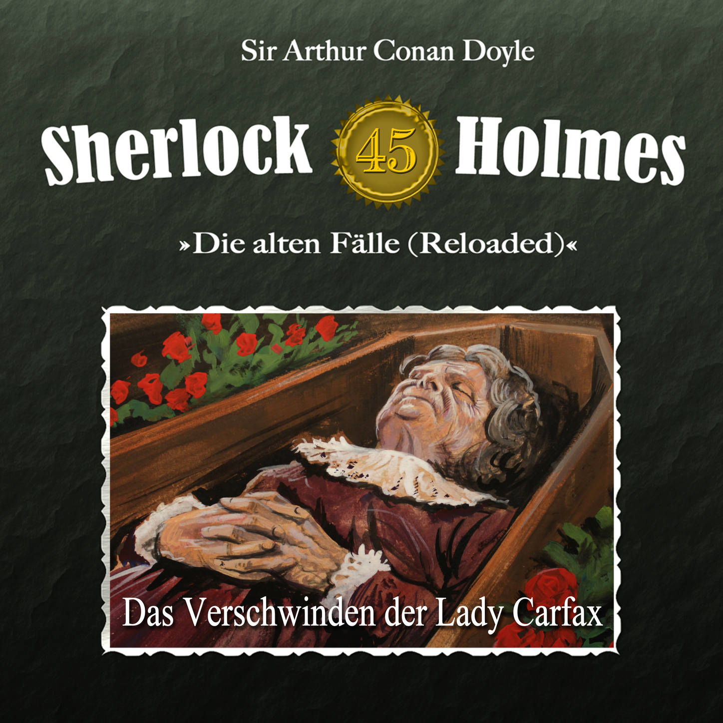 Обложка книги «Sherlock Holmes, Die alten Fälle (Reloaded), Fall 45: Das Verschwinden der Lady Carfax»