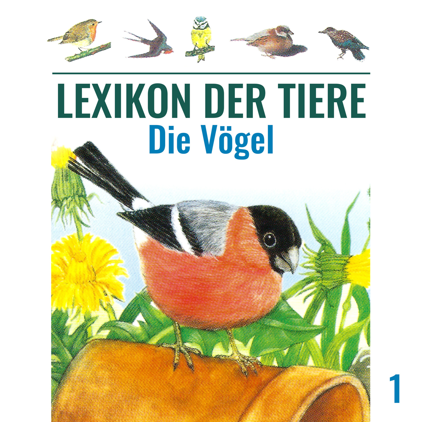 Обложка книги «Lexikon der Tiere, Folge 1: Die Vögel»