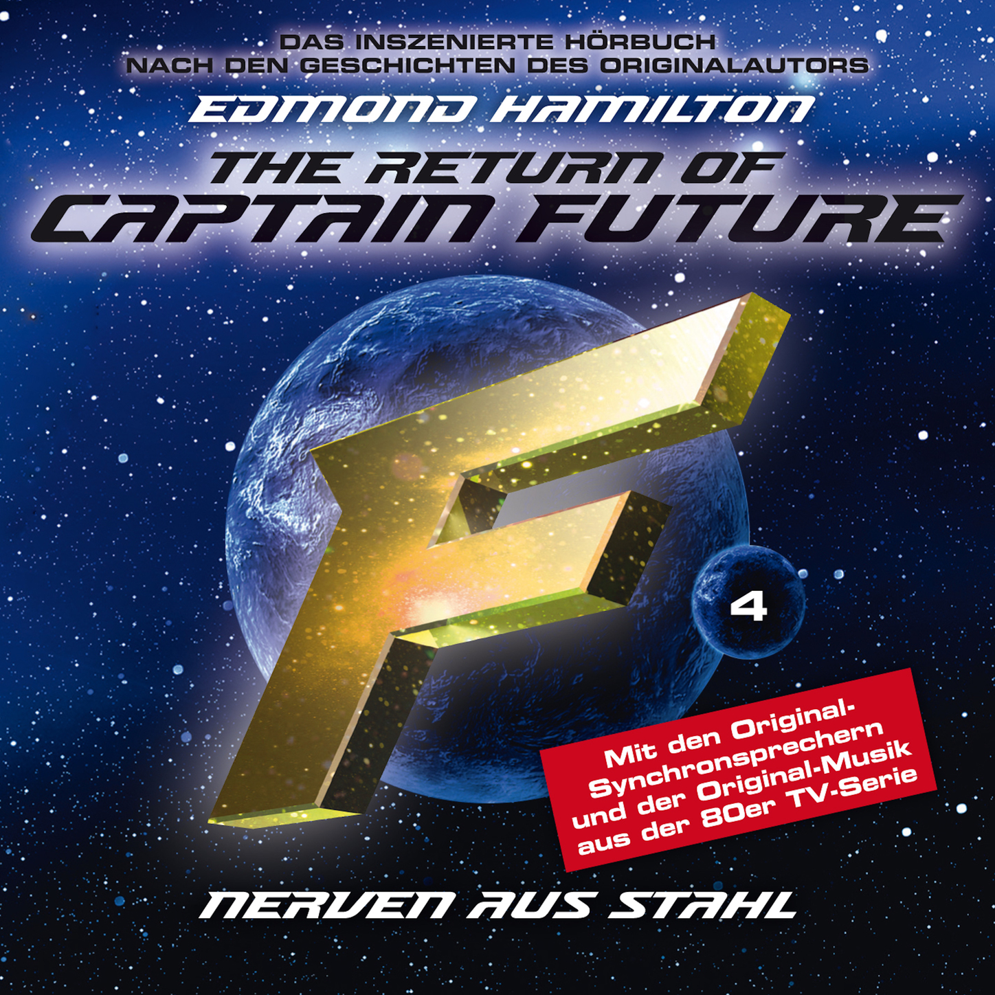 Обложка книги «Captain Future, Folge 4: Nerven aus Stahl - nach Edmond Hamilton»