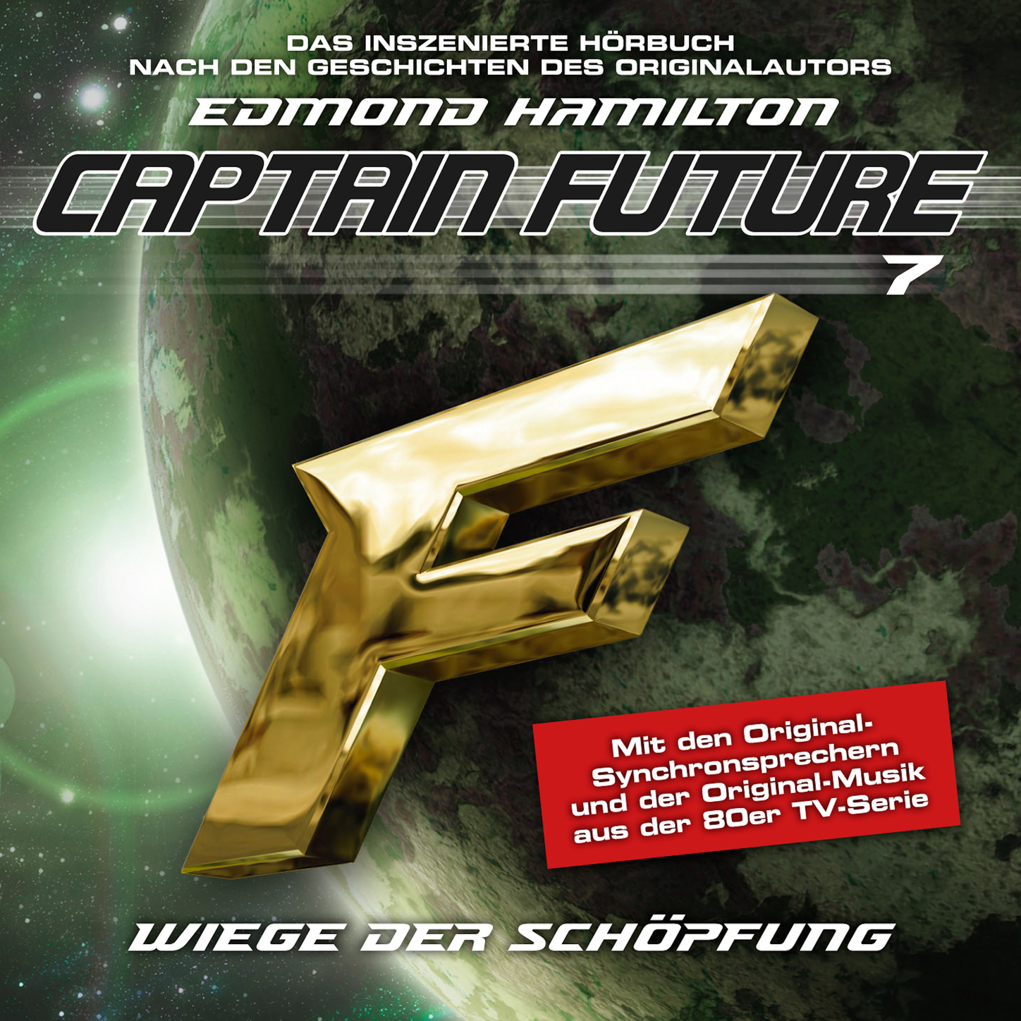 Обложка книги «Captain Future, Folge 7: Wiege der Schöpfung - nach Edmond Hamilton»