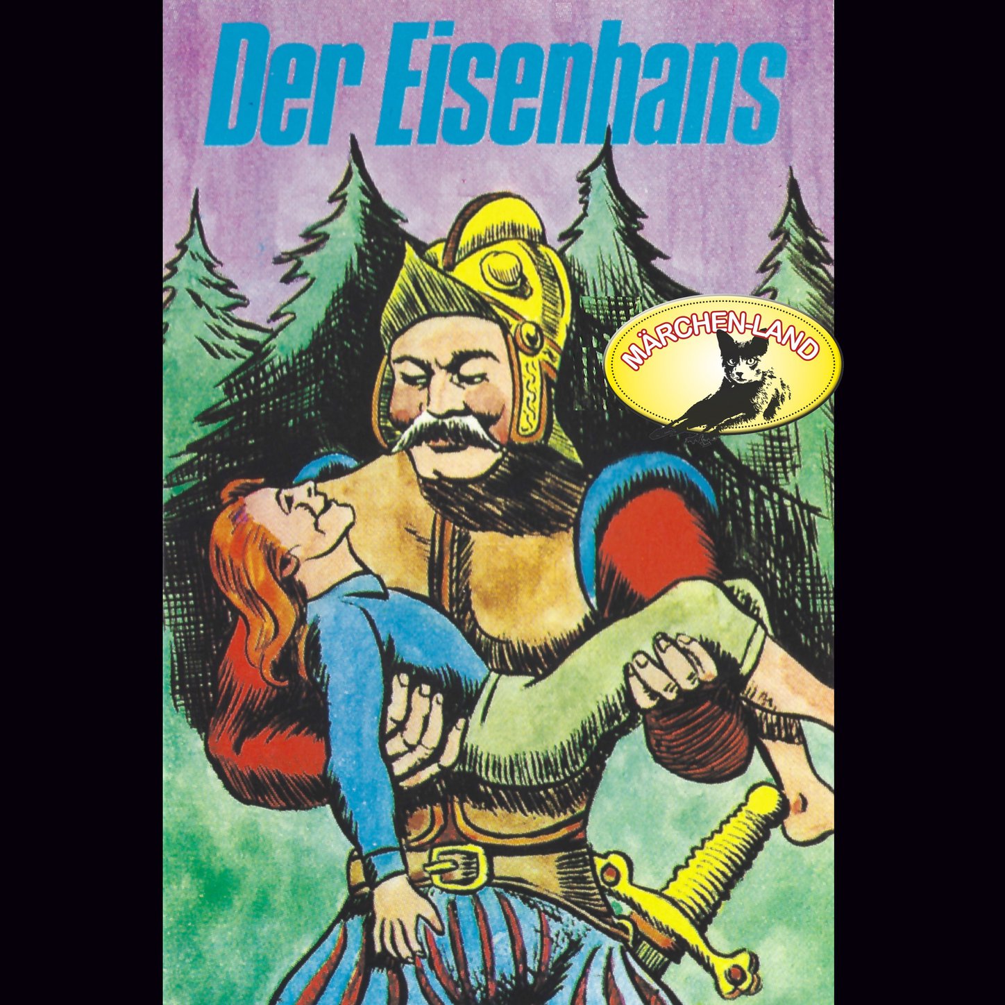 Обложка книги «Gebrüder Grimm, Der Eisenhans / Des Teufels rußiger Bruder»